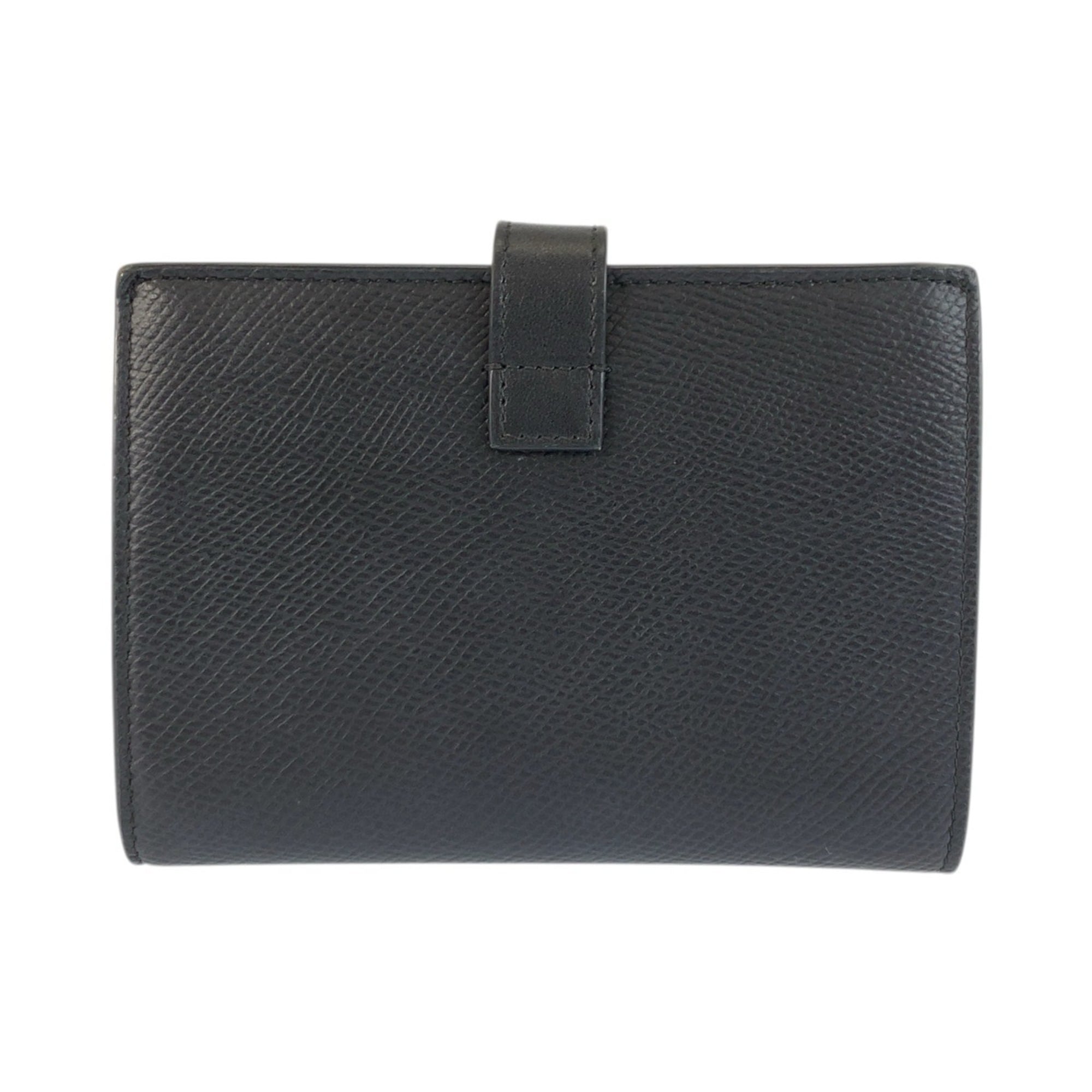 Celine Black Leather Wallet (Bi-Fold) (Pre-Owned)