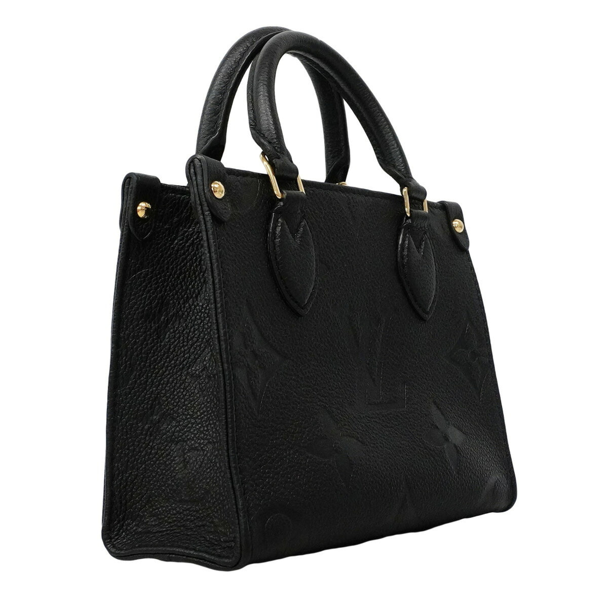 Louis Vuitton Noir Handbag (Pre-Owned)