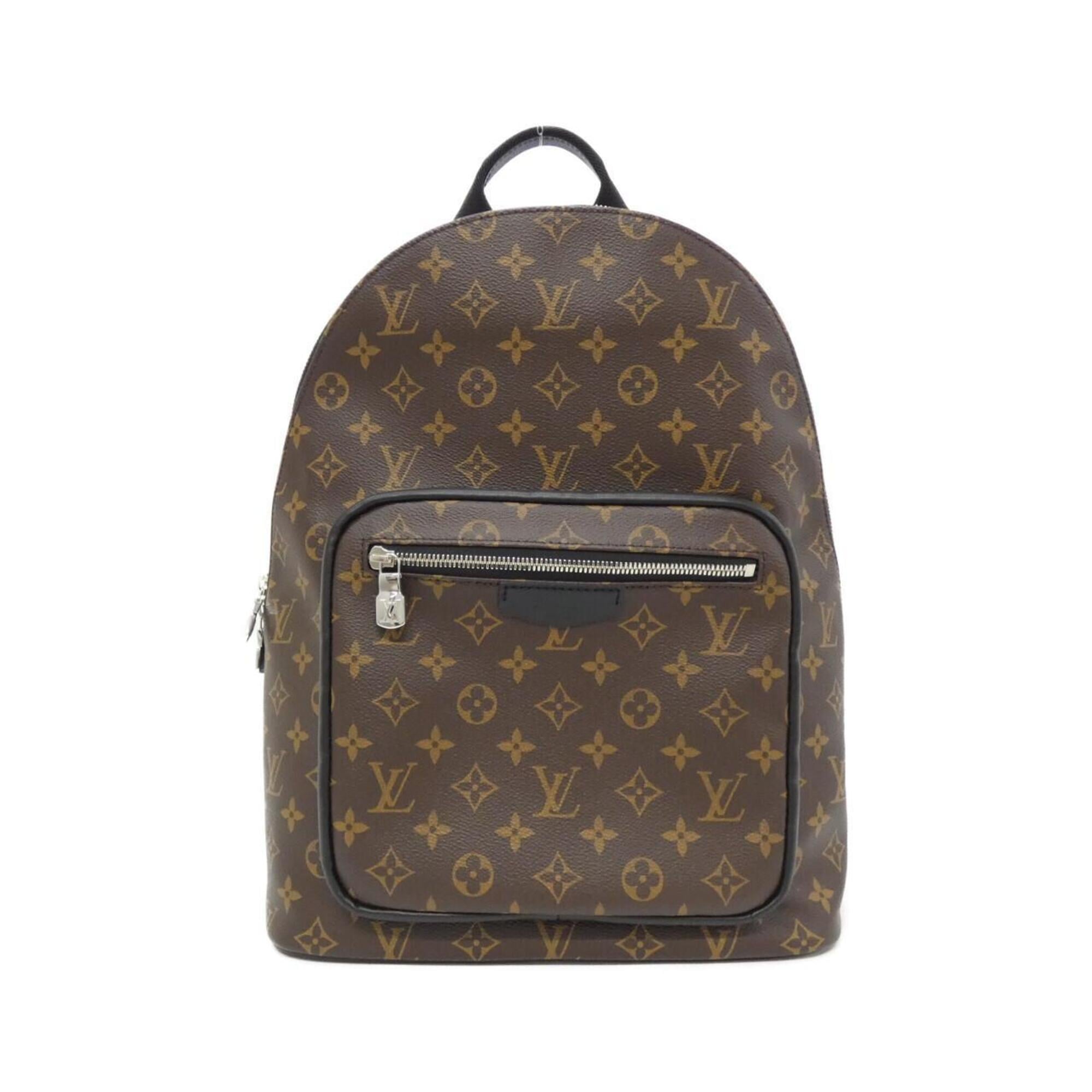 Louis Vuitton Marron Coated Canvas Backpack (Pre-Owned)