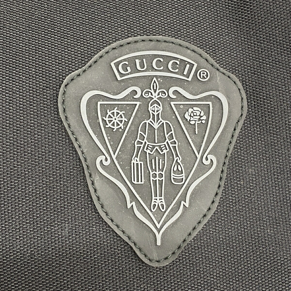 Gucci Black Canvas Shoulder Bag (Pre-Owned)
