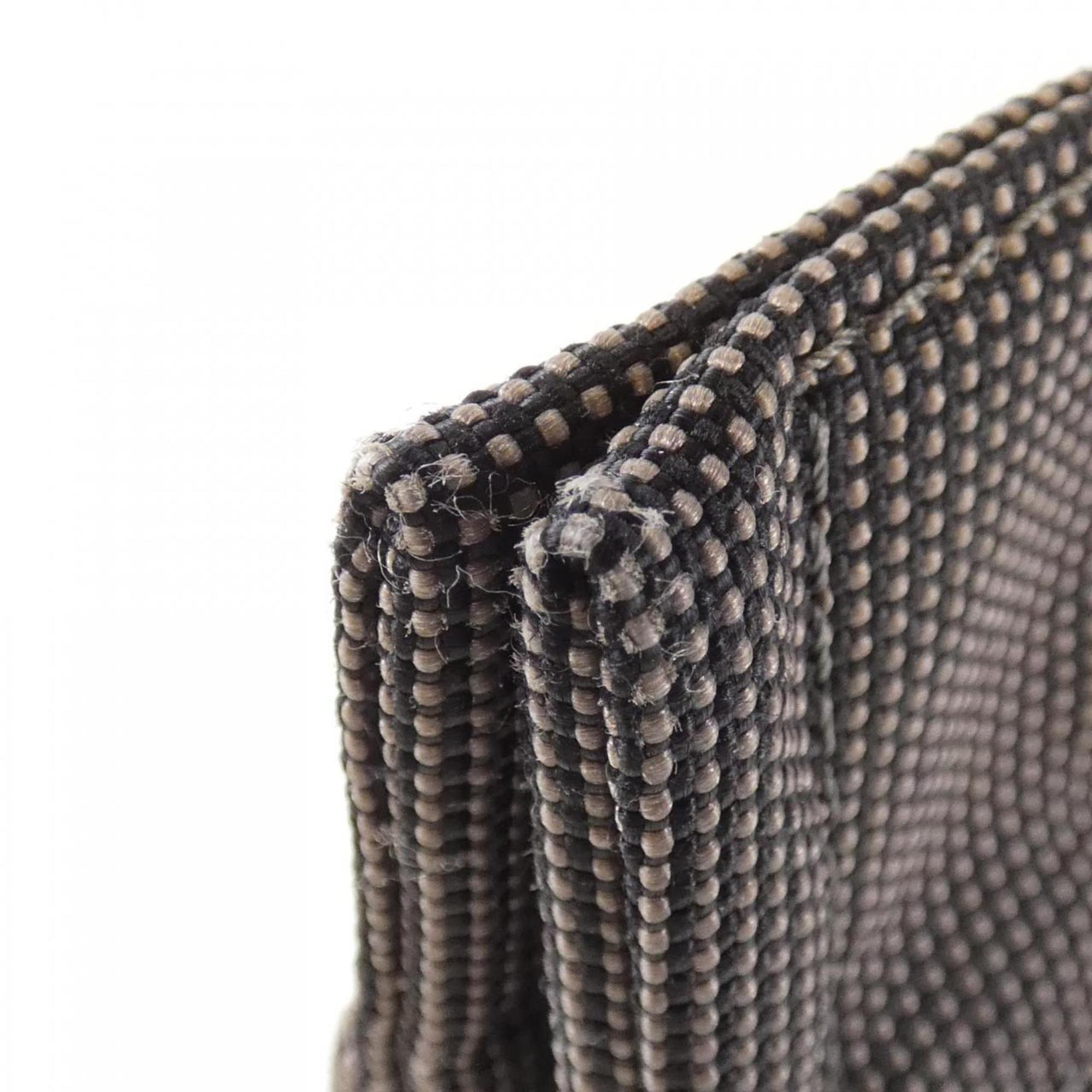 Hermes Black Canvas Handbag (Pre-Owned)