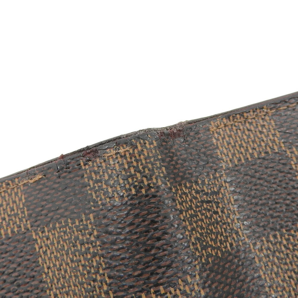 Louis Vuitton Ebene Pvc Long Wallet (Bi-Fold) (Pre-Owned)