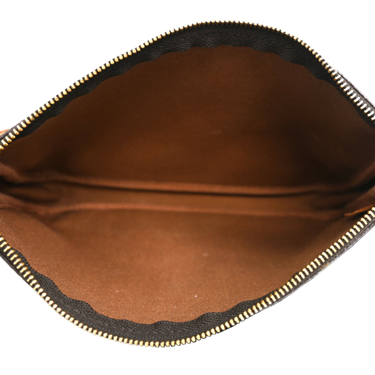 Louis Vuitton Brown Monogram Pochette Pouch (Pre-Owned)