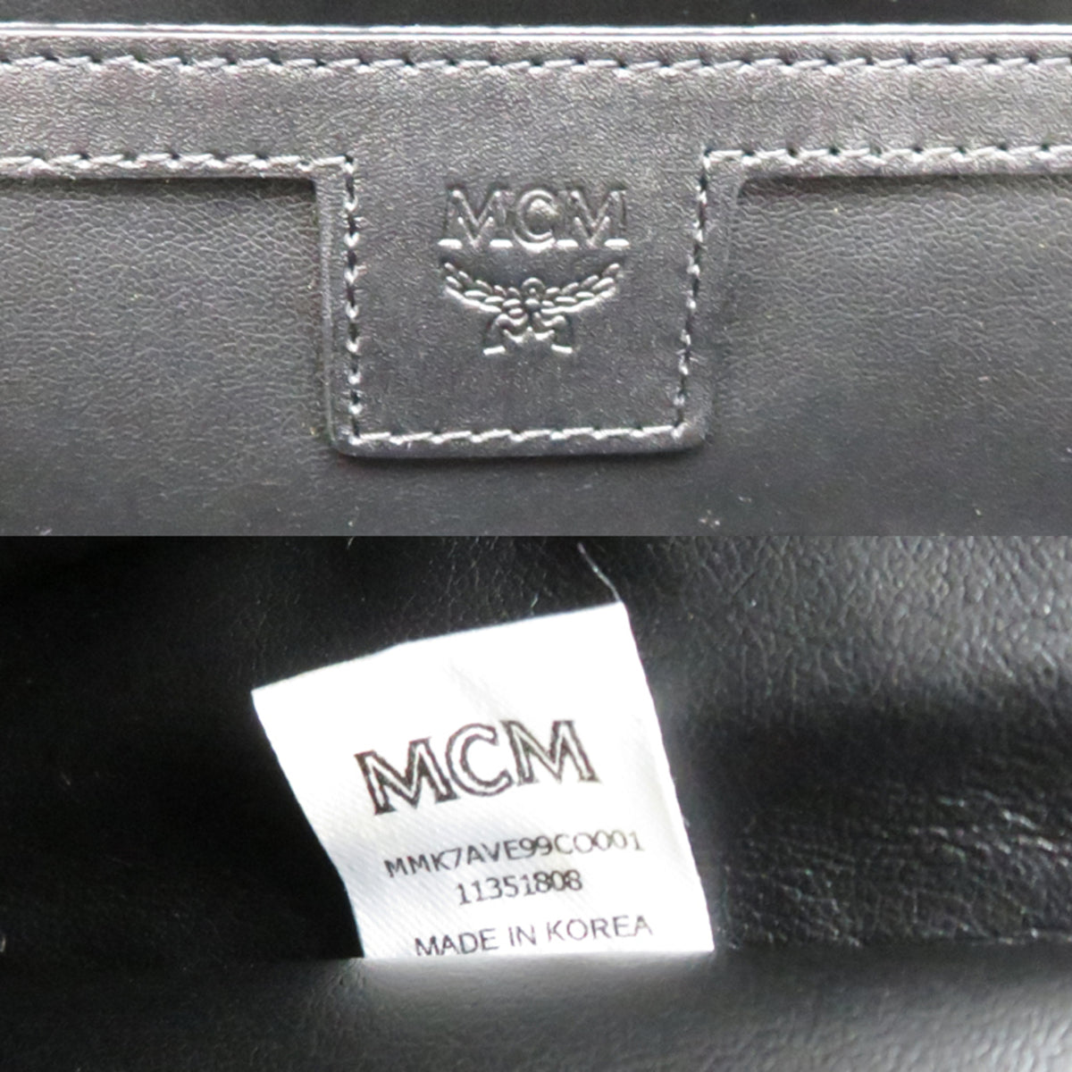 Mcm Brown Pvc Backpack (Pre-Owned)