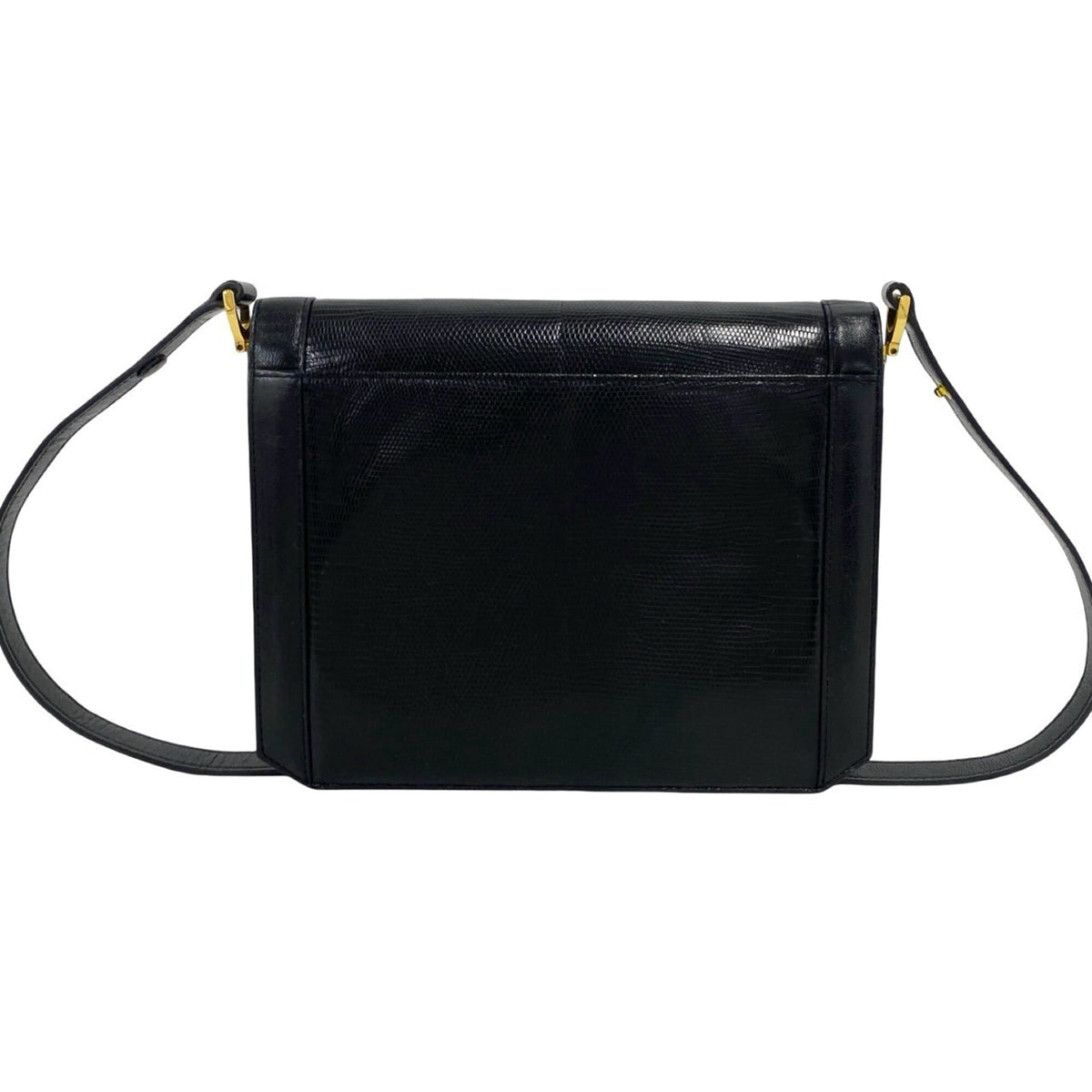 Yves Saint Laurent Black Leather Shoulder Bag (Pre-Owned)