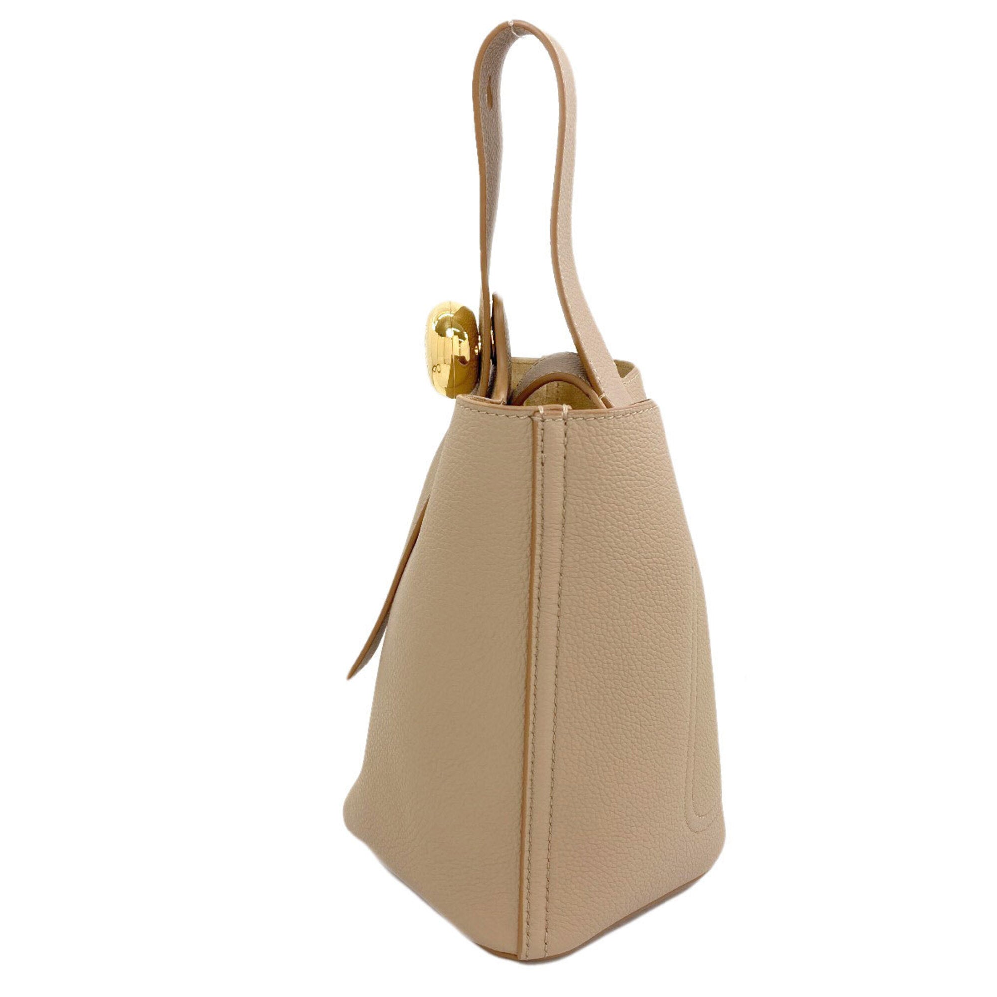 Loewe Sand Leather Handbag (Pre-Owned)