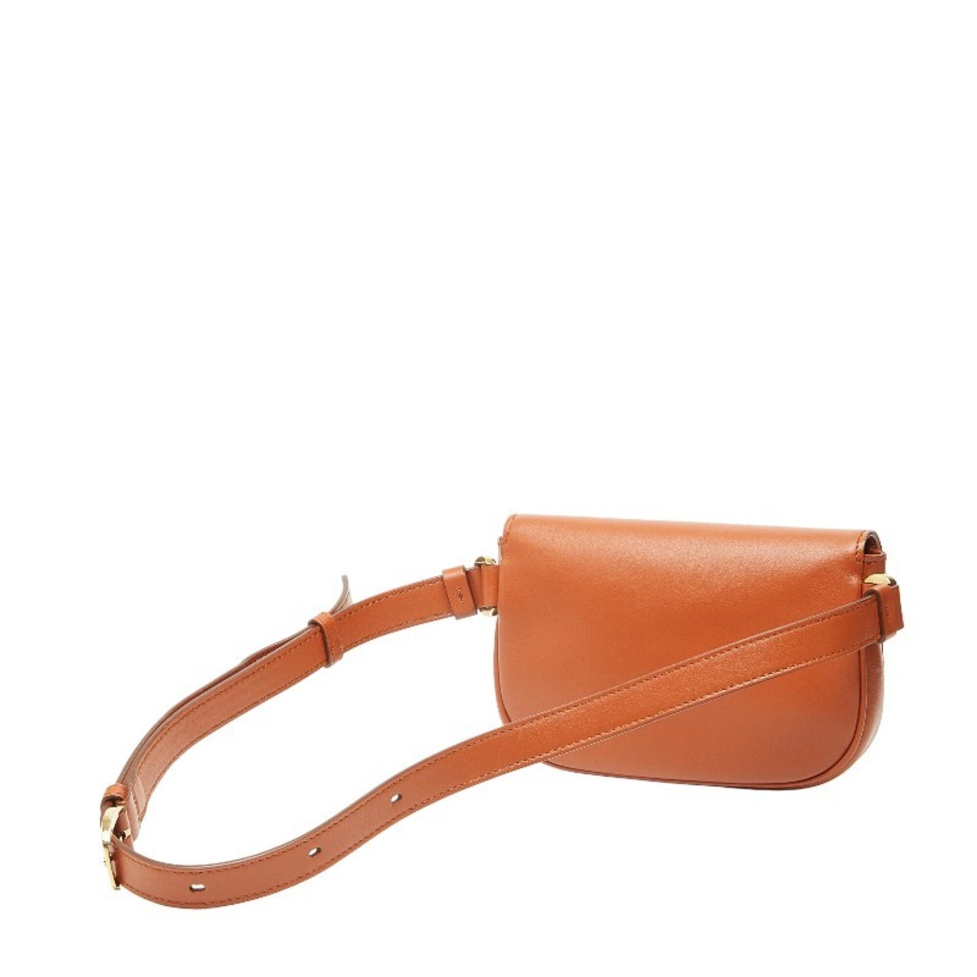 Tod's Brown Leather Shoulder Bag (Pre-Owned)
