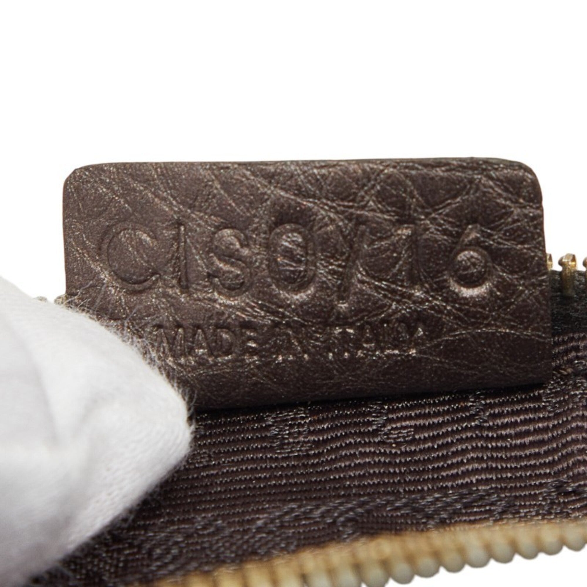 Celine Brown Leather Coin Purse/Coin Case (Pre-Owned)