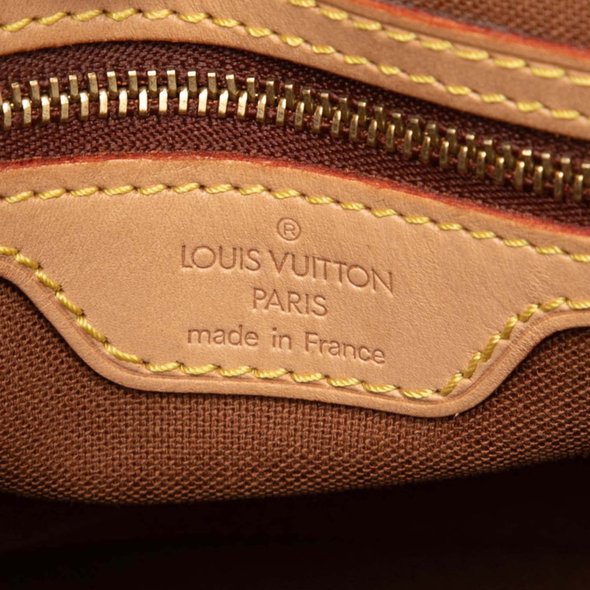 Louis Vuitton Brown Pvc Leather Handbag Shoulder Bag (Pre-Owned)