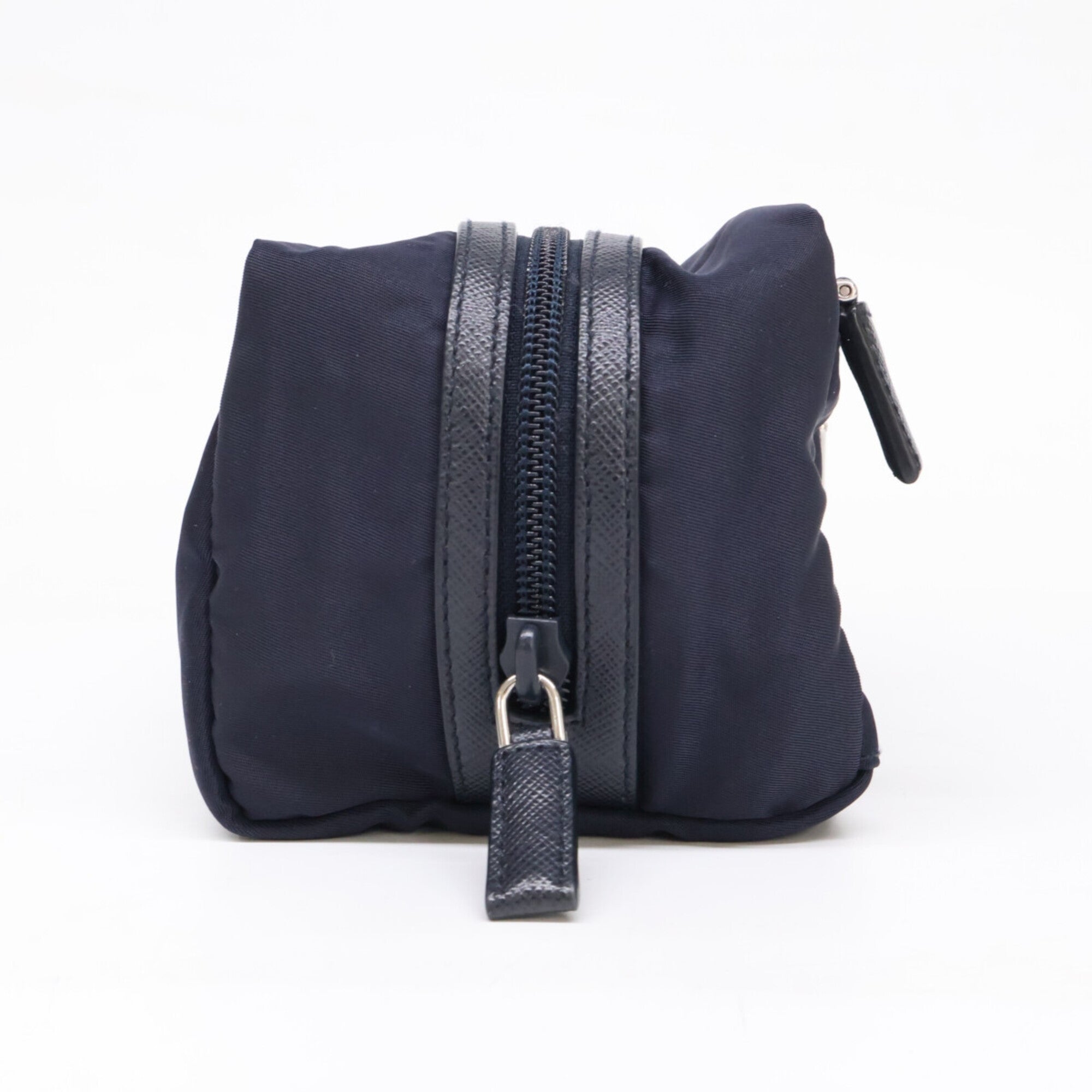 Prada Navy Nylon Pouch (Pre-Owned)