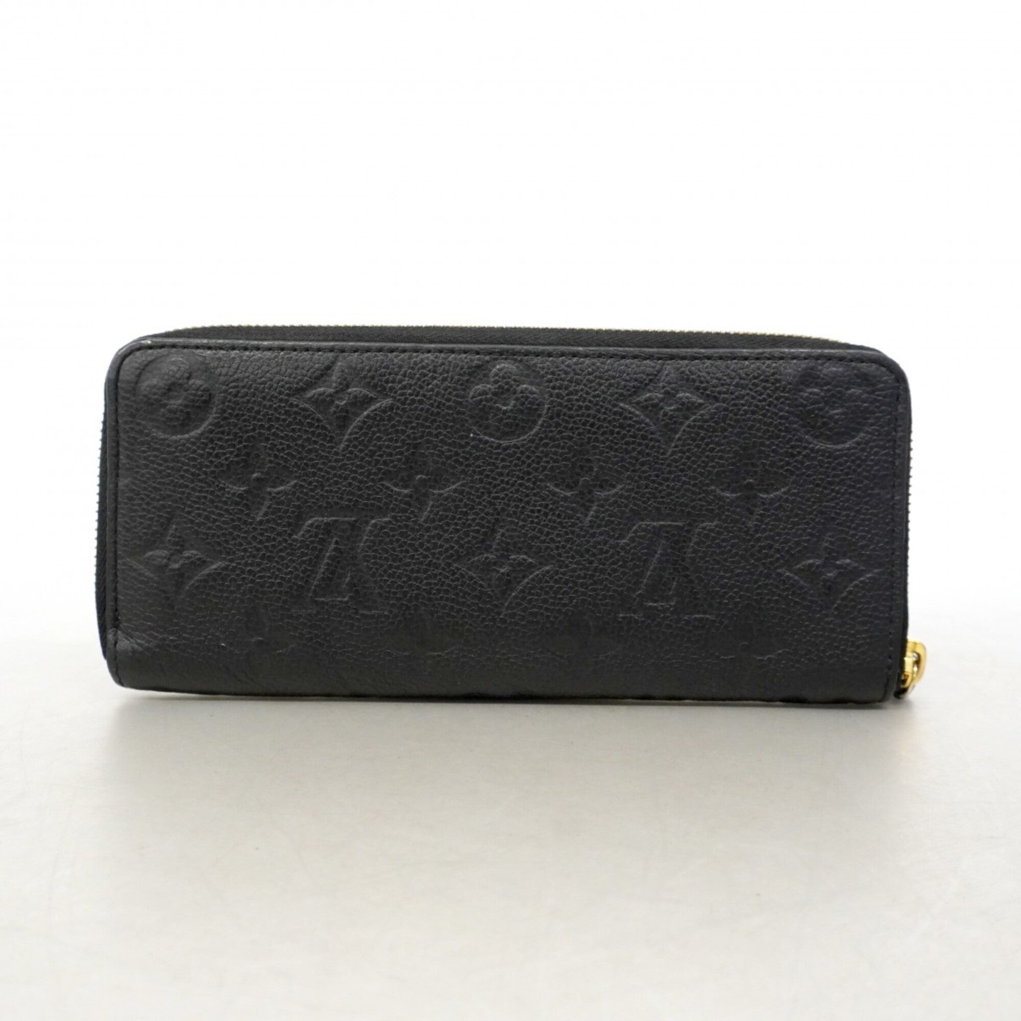 Louis Vuitton Noir Long Wallet (Bi-Fold) (Pre-Owned)