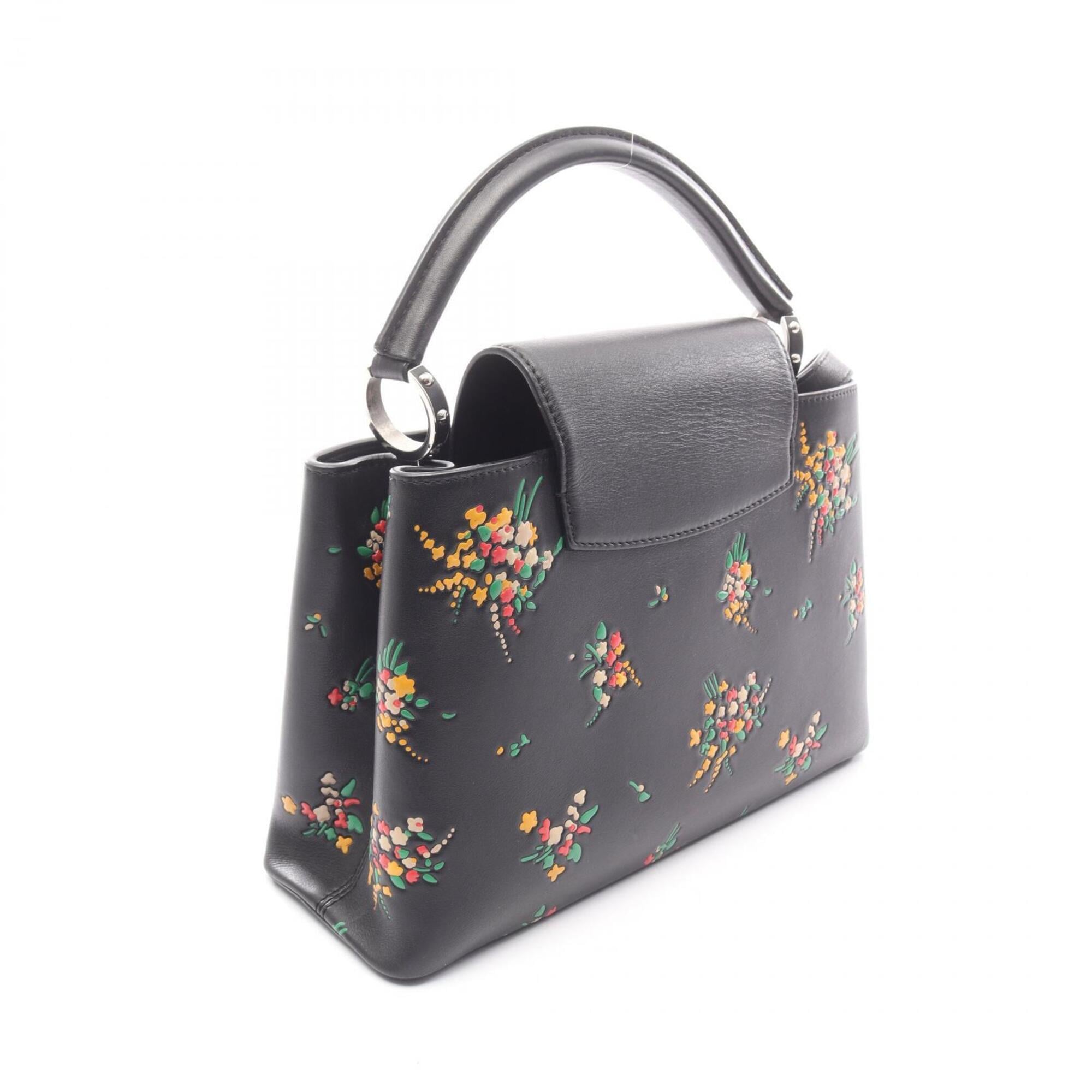 Louis Vuitton Black Multi-Color Leather Handbag (Pre-Owned)