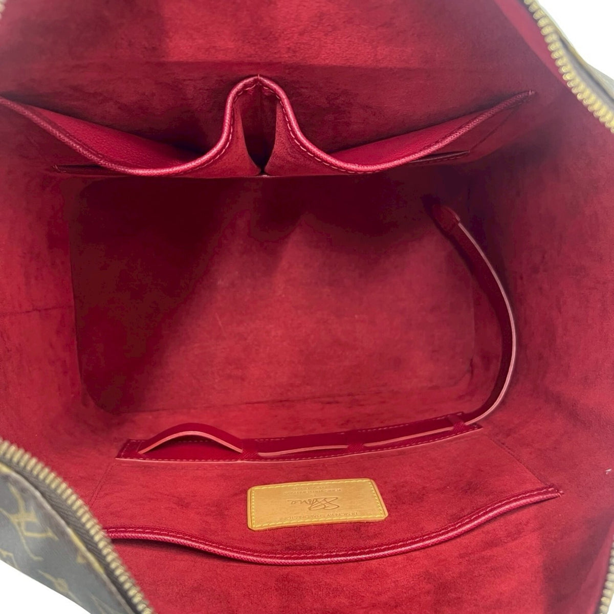 Louis Vuitton Brown Leather Shoulder Bag (Pre-Owned)