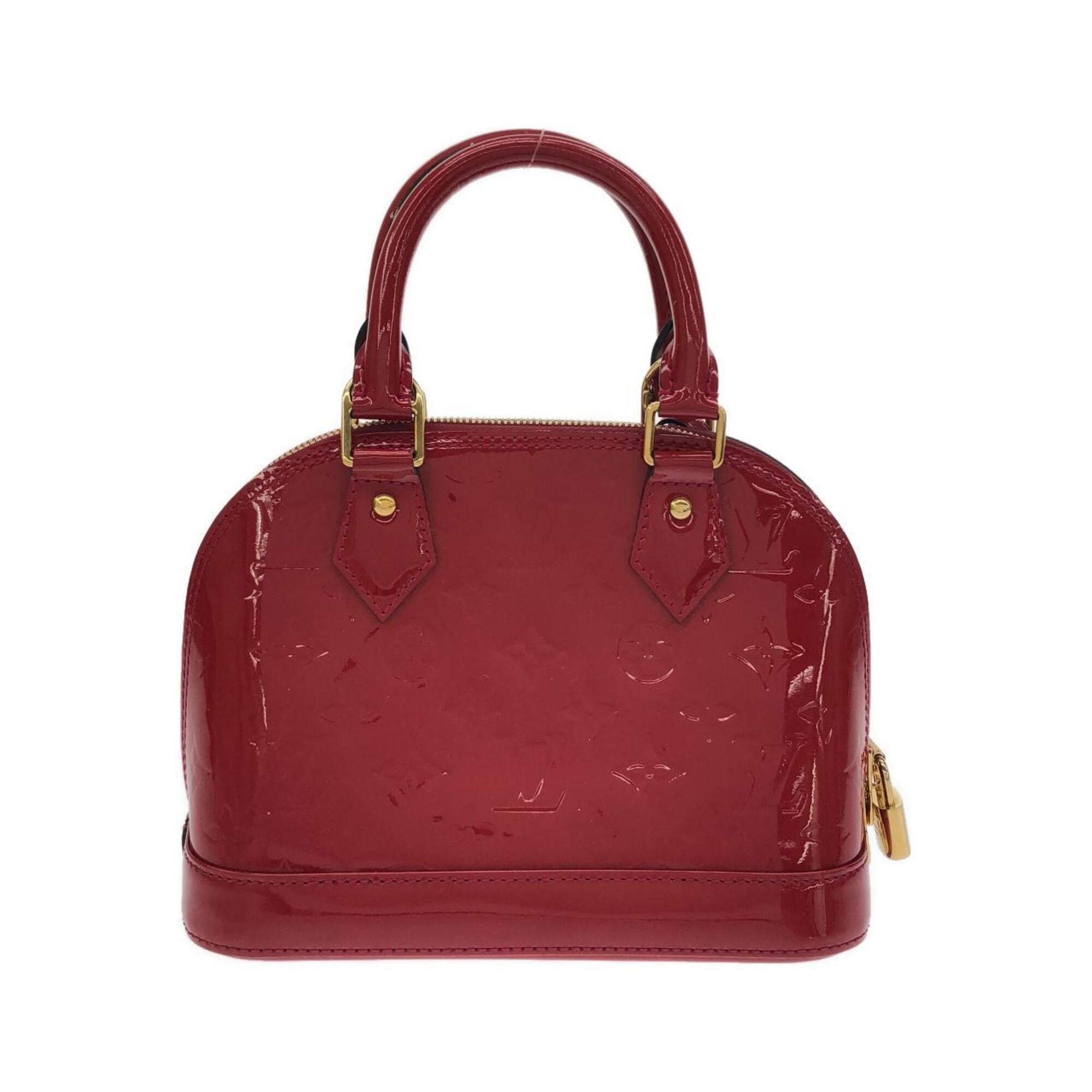 Louis Vuitton Vernis Cerise Leather Handbag (Pre-Owned)