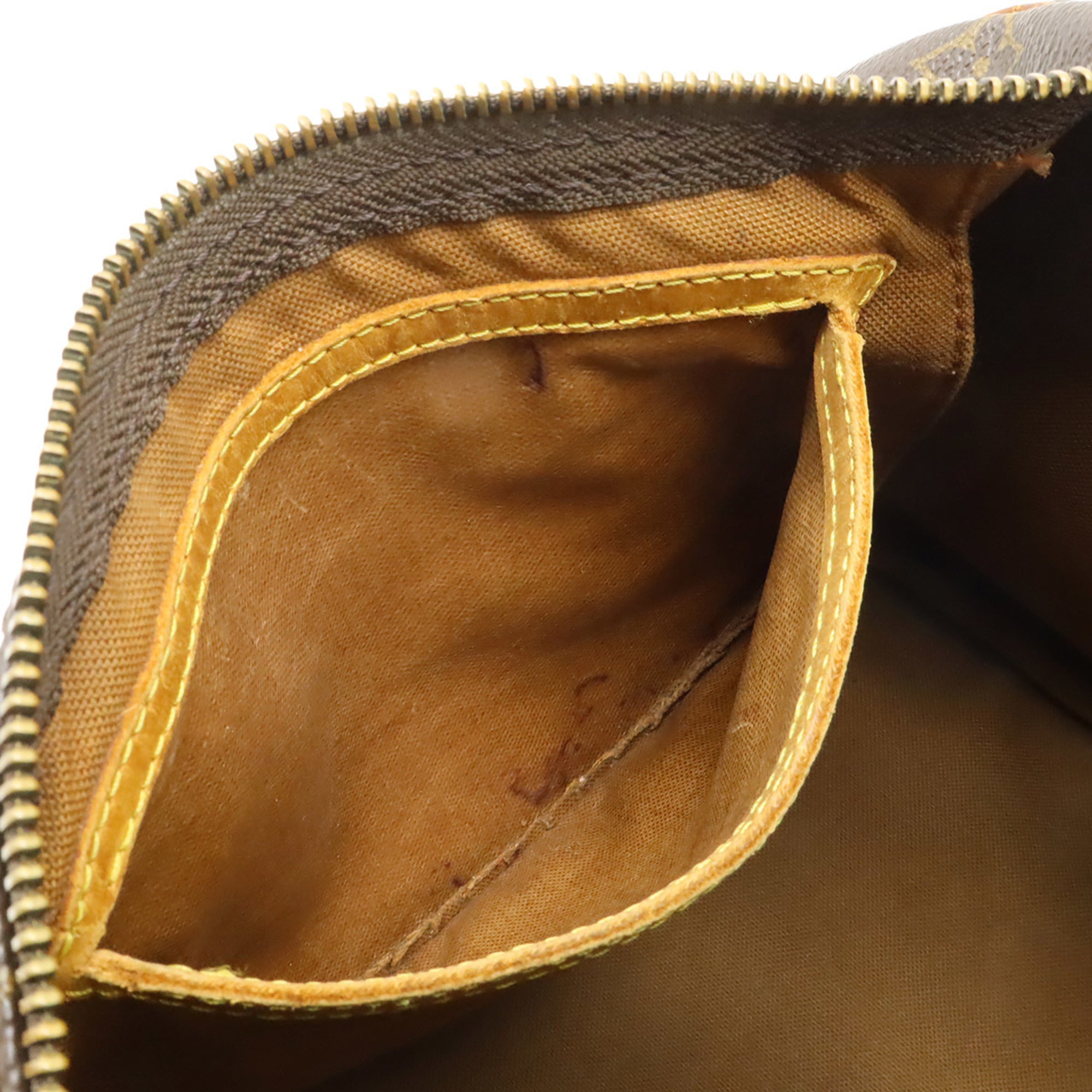 Louis Vuitton Brown Monogram Canvas Pvc Coated Canvas Handbag (Pre-Owned)