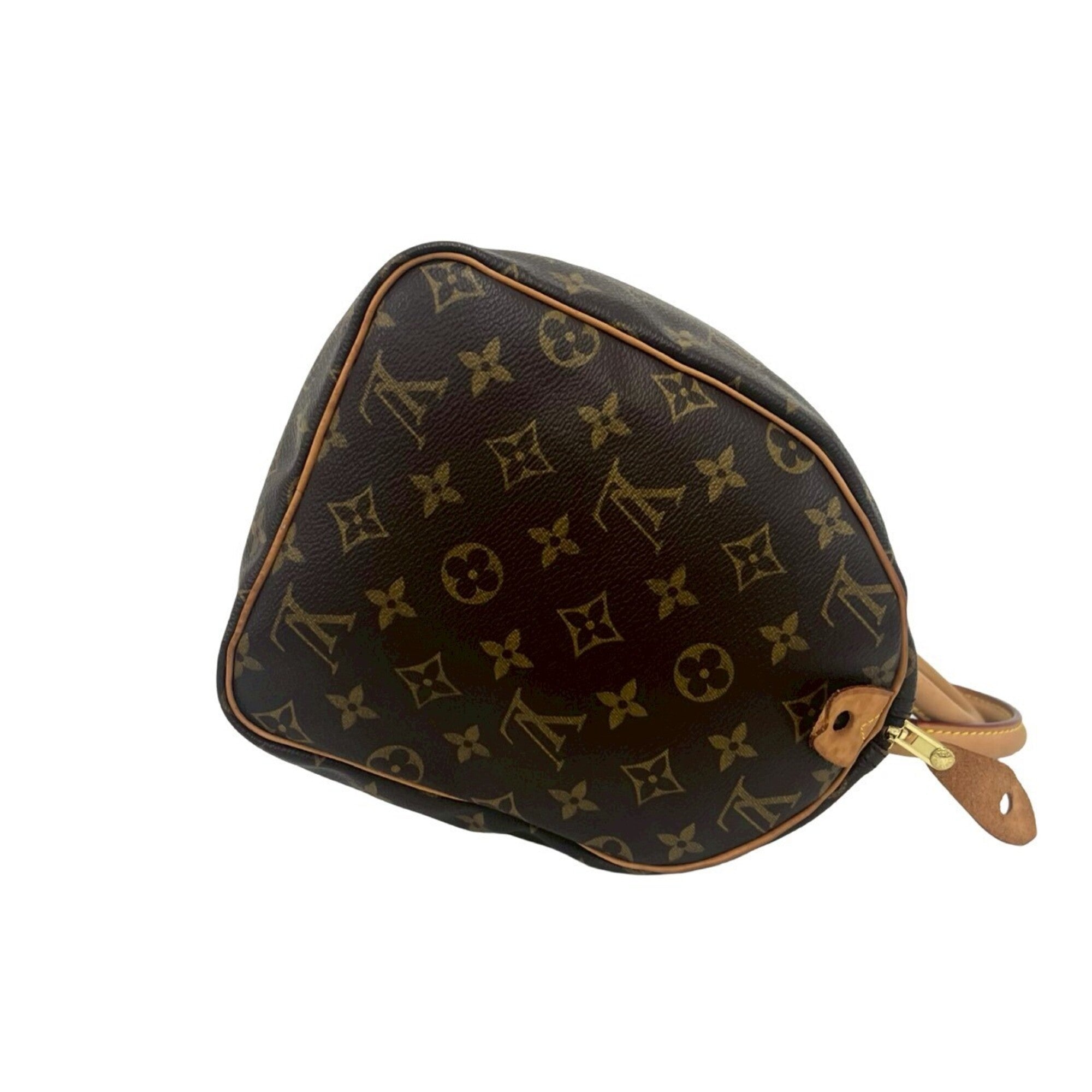 Louis Vuitton Brown Leather Pvc Boston Bag Handbag (Pre-Owned)
