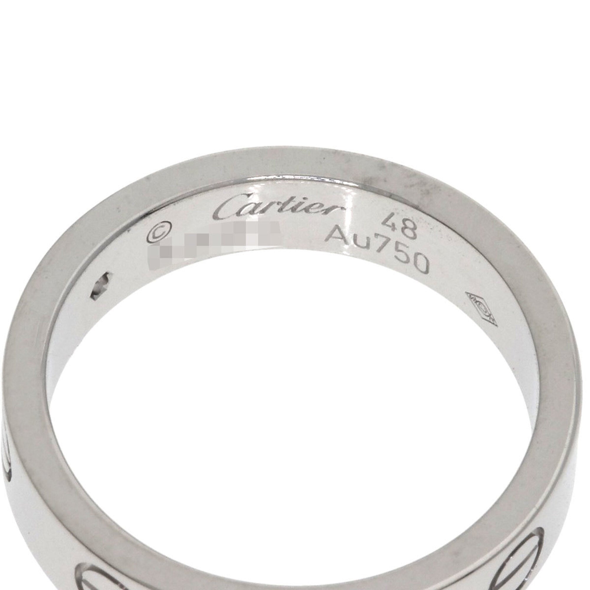 Cartier White Gold (18K) Band Ring (Pre-Owned)
