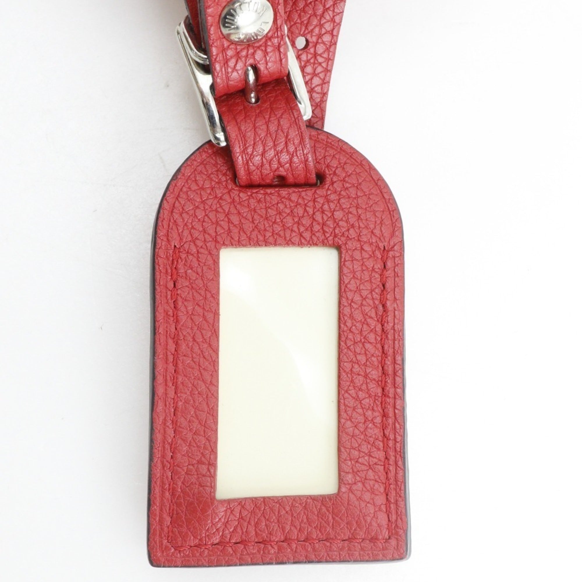 Louis Vuitton Red Color Rouge Leather Handbag Shoulder Bag (Pre-Owned)