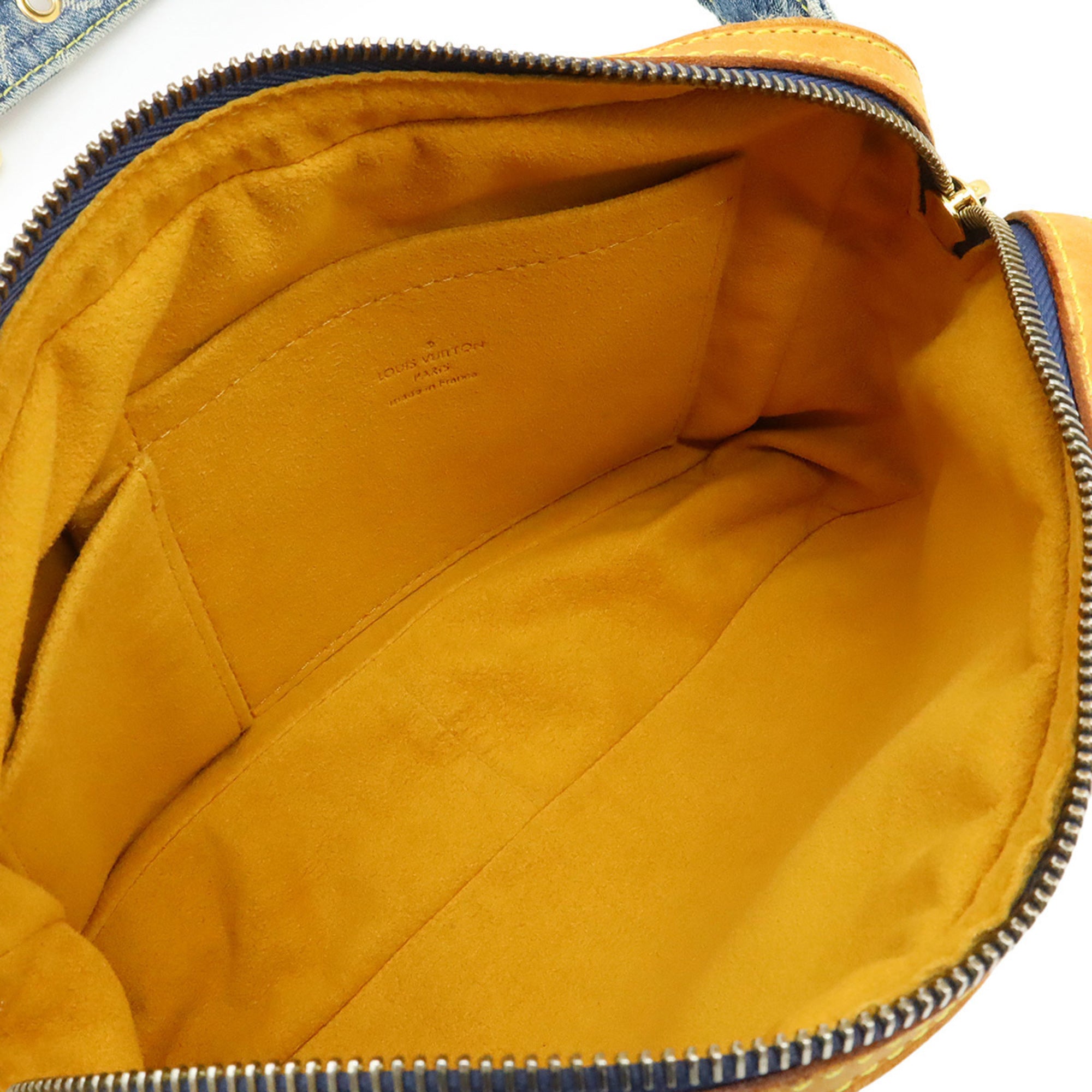 Louis Vuitton Blue Monogram Denim Fanny Pack Sling Bag (Pre-Owned)