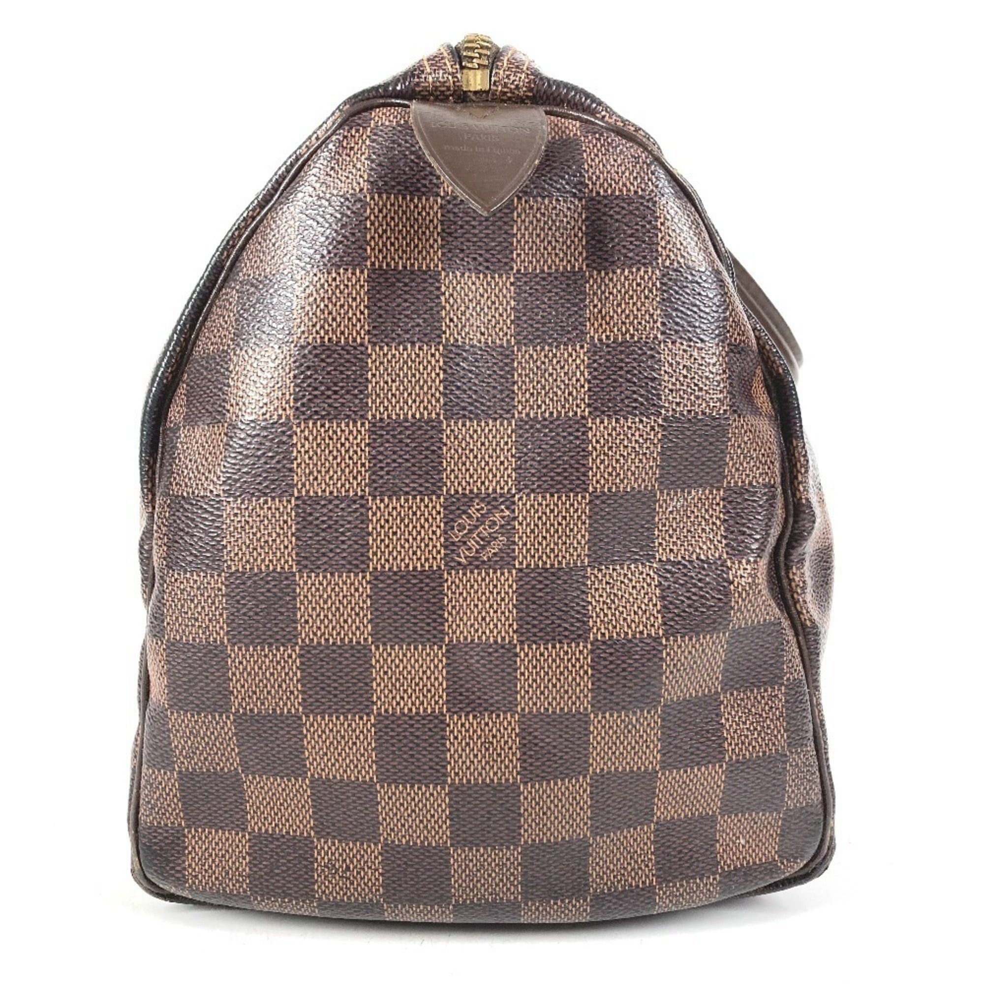 Louis Vuitton Brown Damier Canvas Boston Bag Handbag (Pre-Owned)