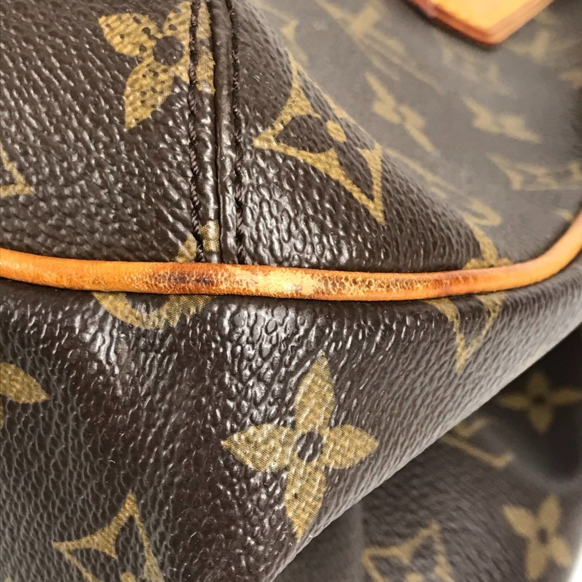 Louis Vuitton Brown Monogram Monogram Shoulder Bag Tote Bag (Pre-Owned)