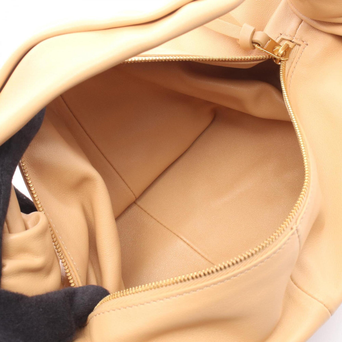 Bottega Veneta Beige Leather Handbag (Pre-Owned)