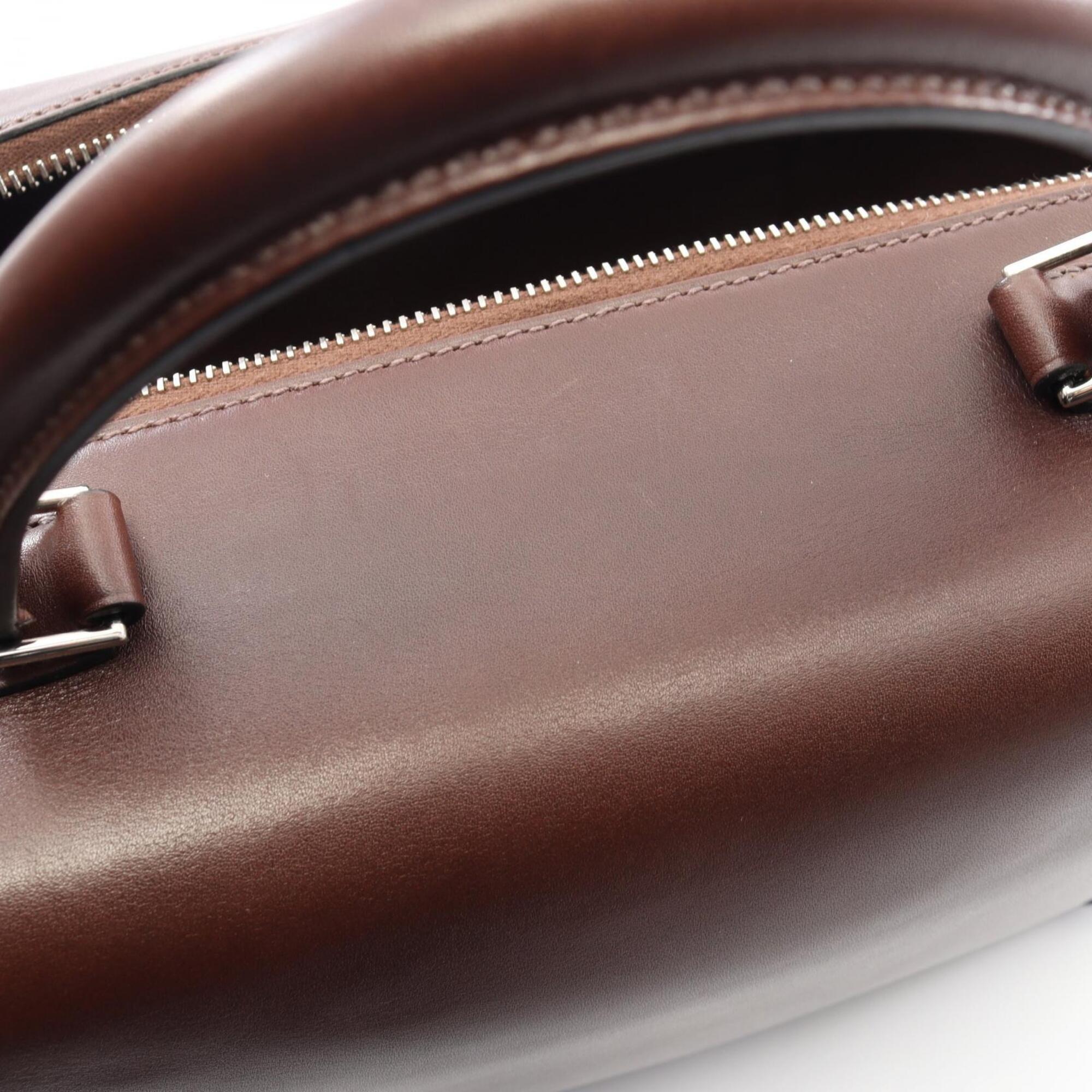 Hermes Brown Havane Leather Handbag (Pre-Owned)