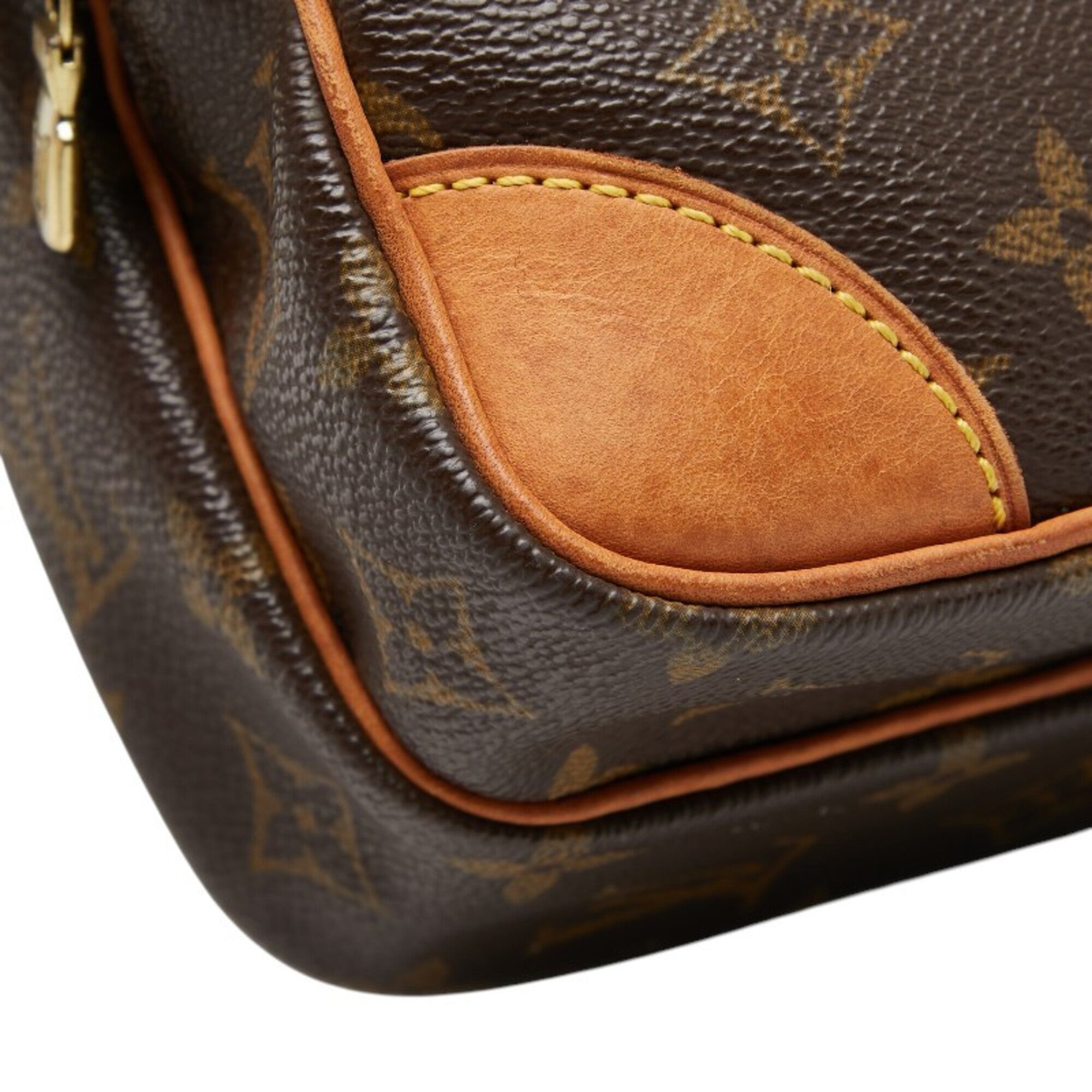 Louis Vuitton Monogram Brown Pvc Leather Shoulder Bag (Pre-Owned)