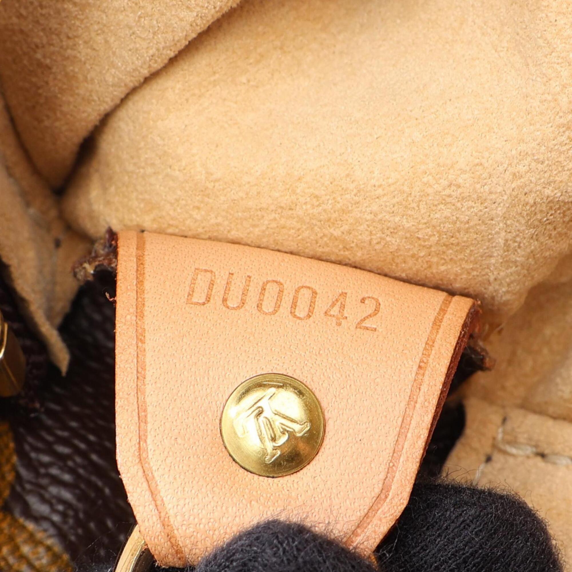Louis Vuitton Brown Monogram Monogram Handbag Shoulder Bag (Pre-Owned)