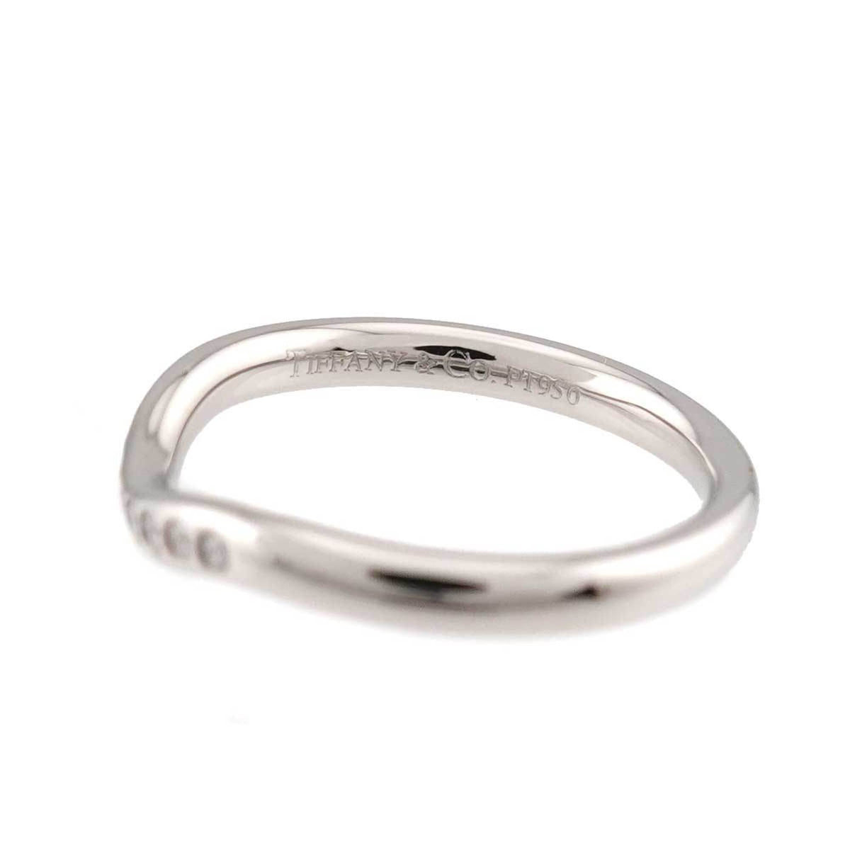 Tiffany Platinum 950 Band Ring (Pre-Owned)