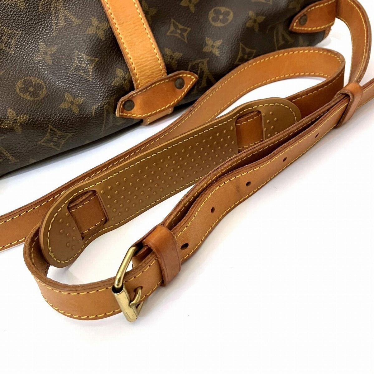 Louis Vuitton Brown Pvc Shoulder Bag (Pre-Owned)