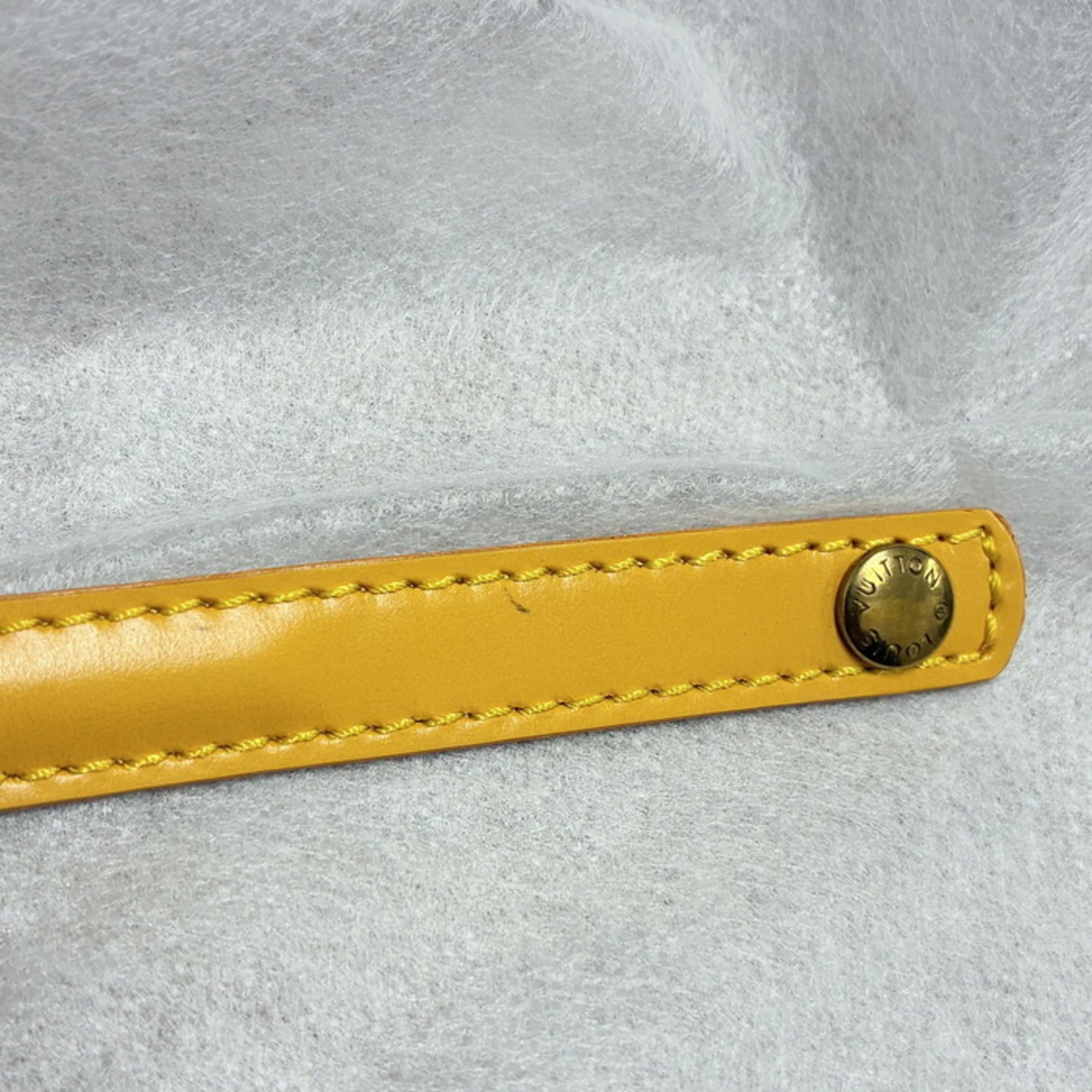 Louis Vuitton Yellow Epi Leather Pochette Shoulder Bag (Pre-Owned)