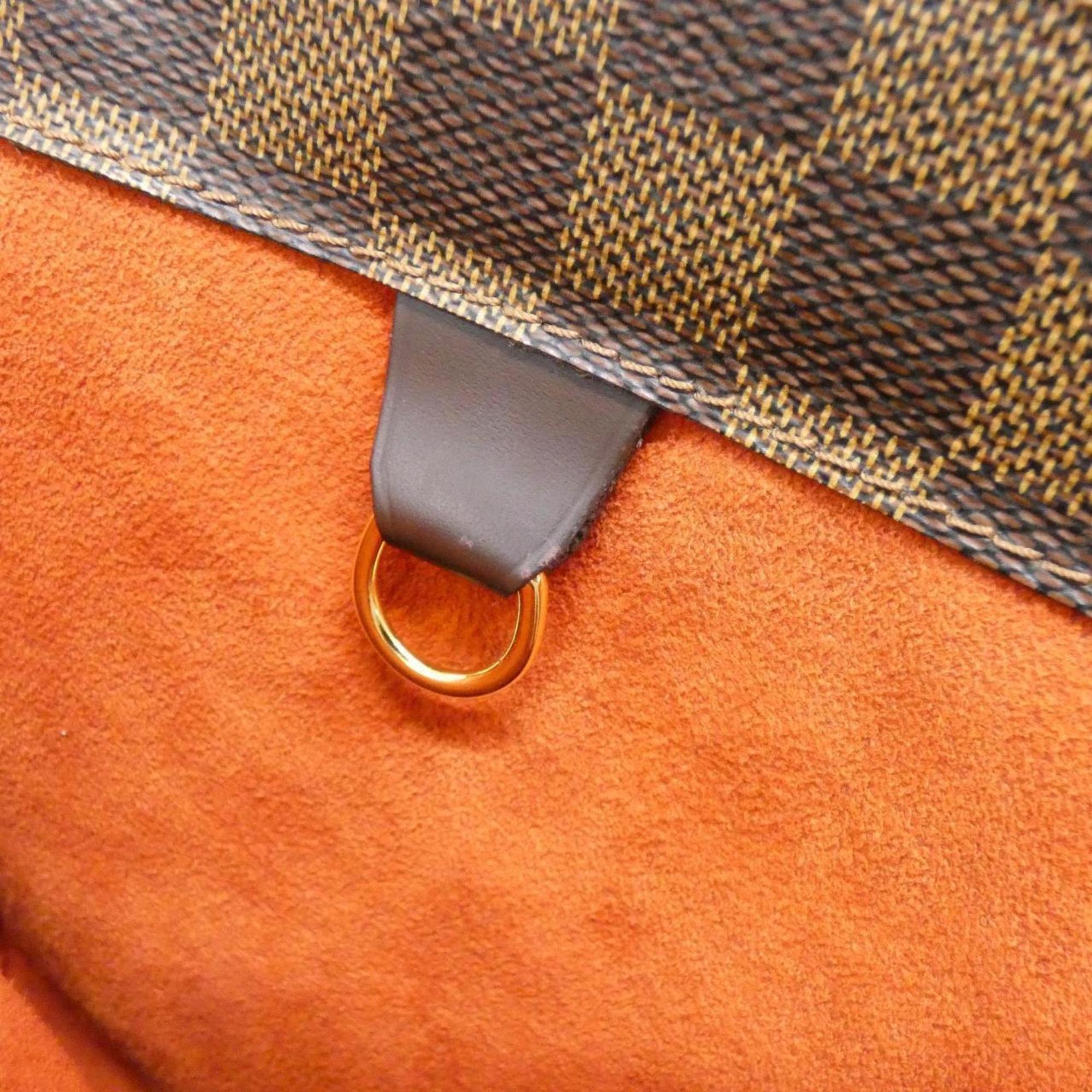 Louis Vuitton Brown Coated Canvas Handbag (Pre-Owned)
