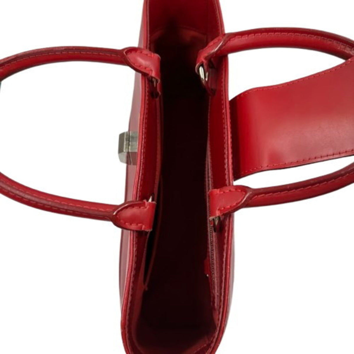 Louis Vuitton Epi Carmine Red Color Epi Leather Handbag (Pre-Owned)