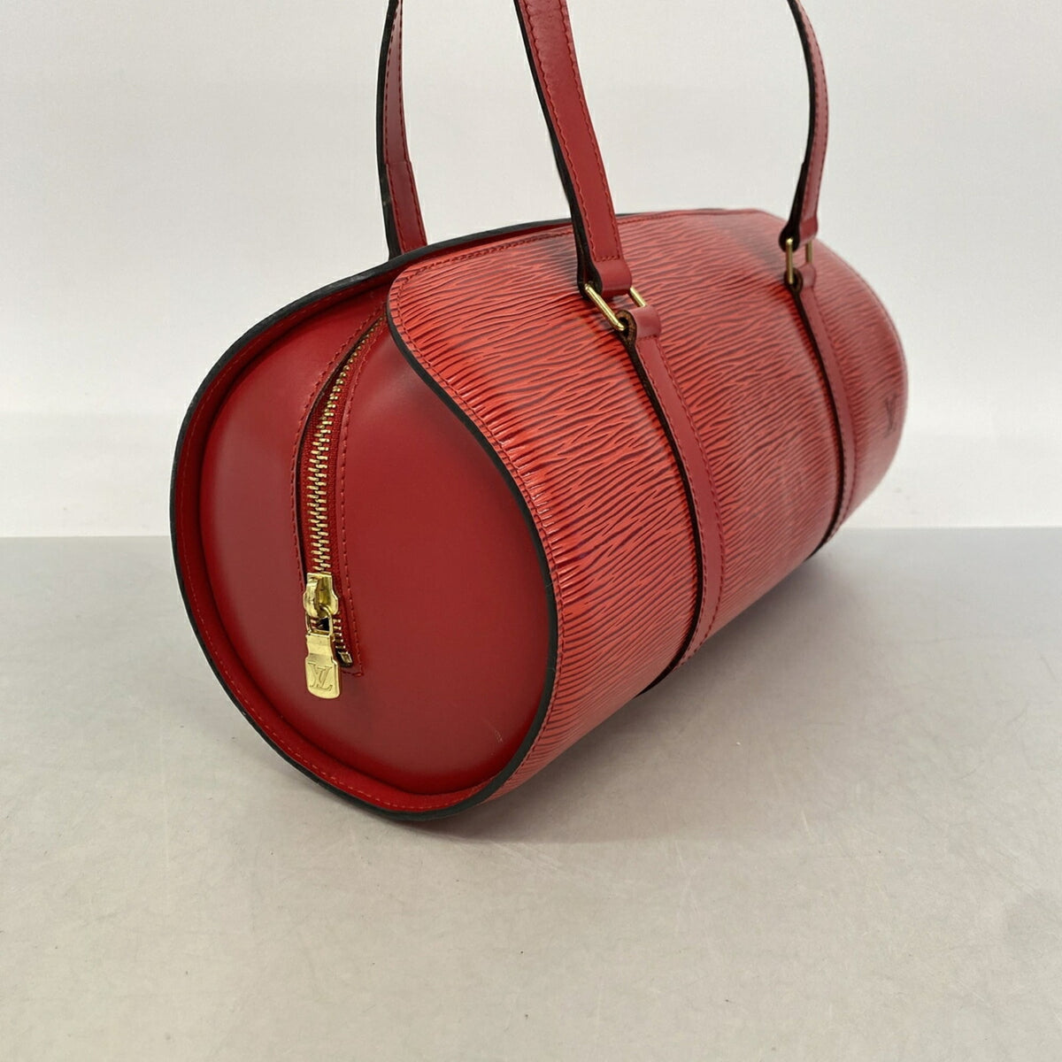 Louis Vuitton Castilian Red Handbag (Pre-Owned)