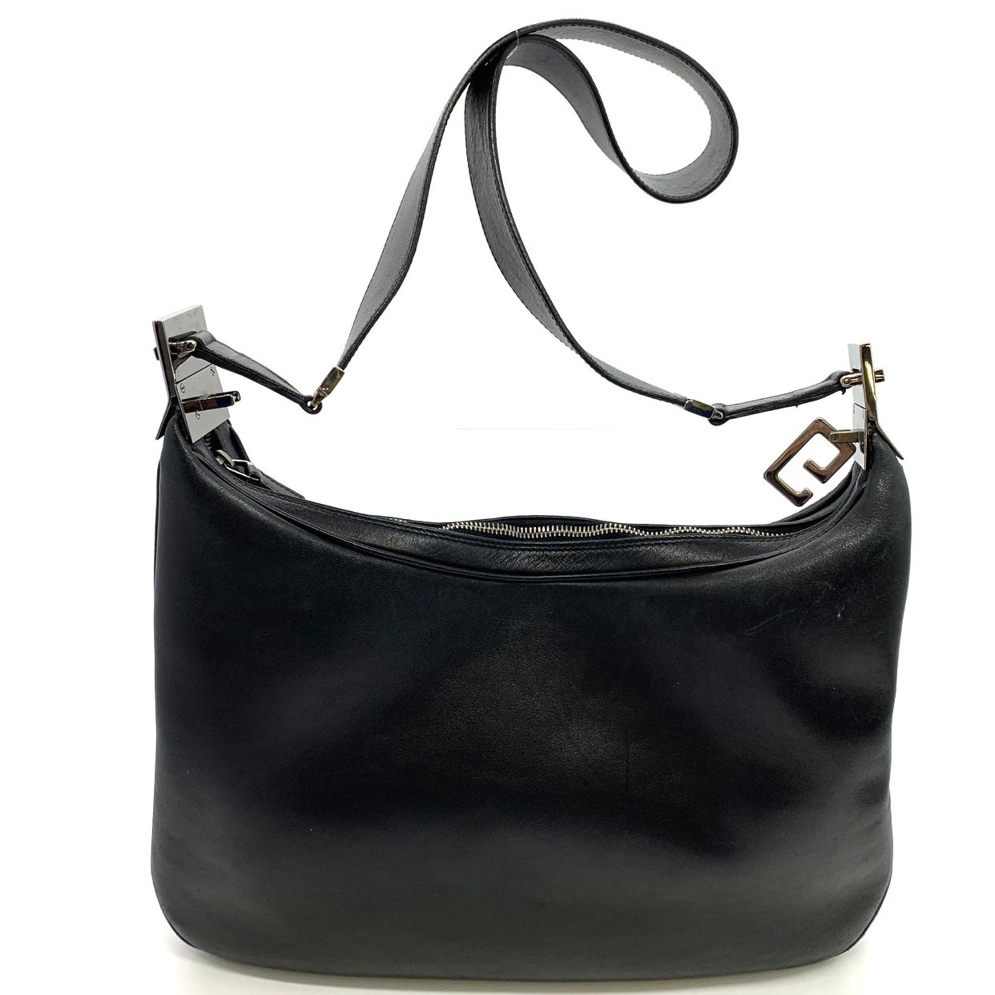Gucci Black Leather Shoulder Bag (Pre-Owned)