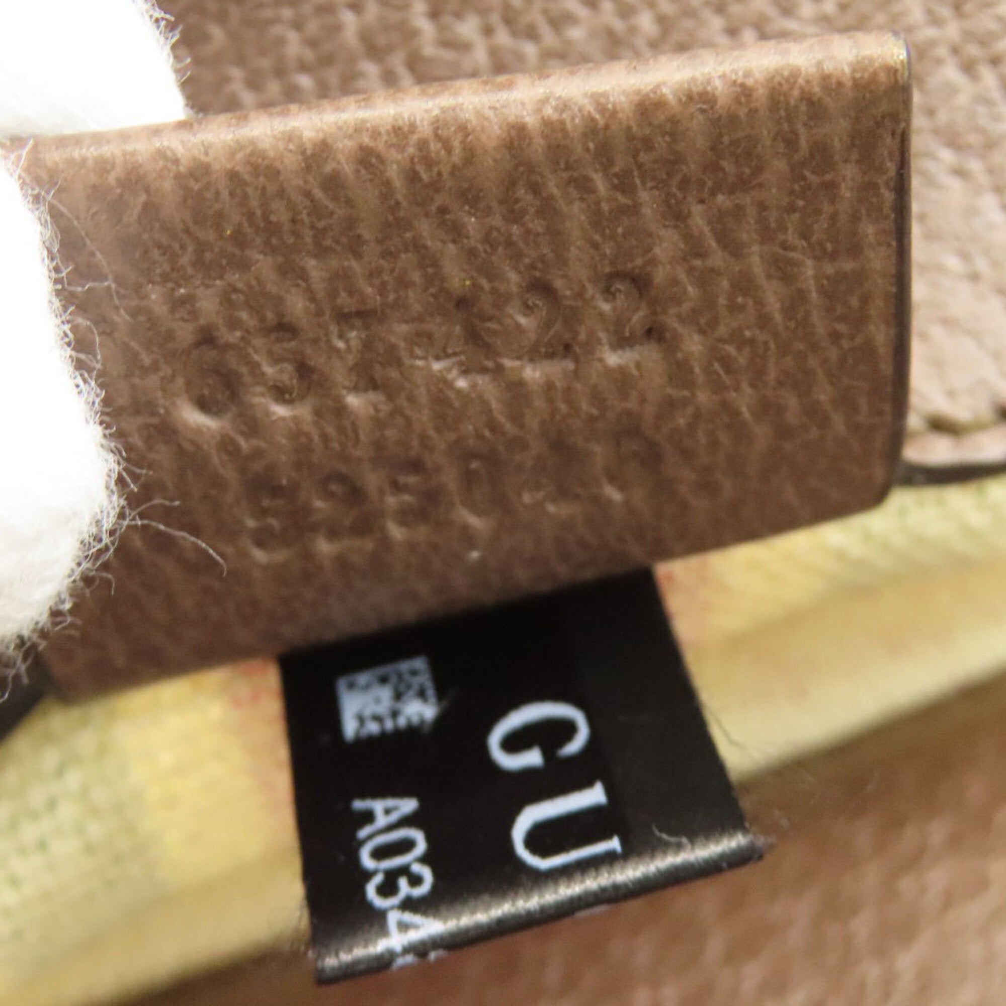 Gucci Beige Brown Canvas Handbag (Pre-Owned)