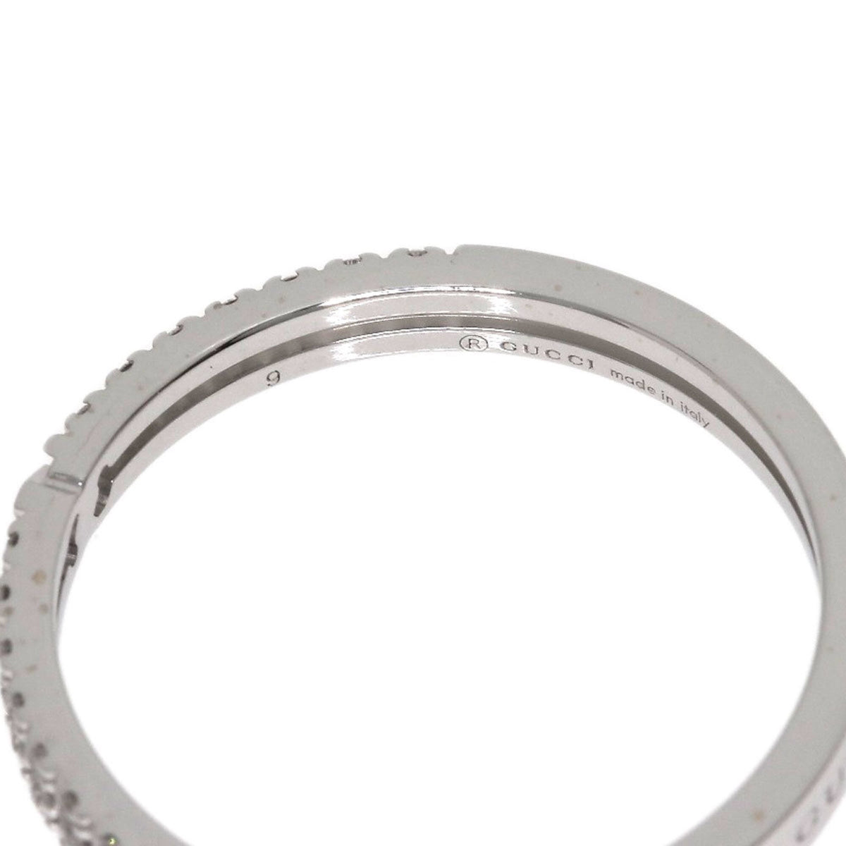 Gucci White Gold (18K) Band Ring (Pre-Owned)