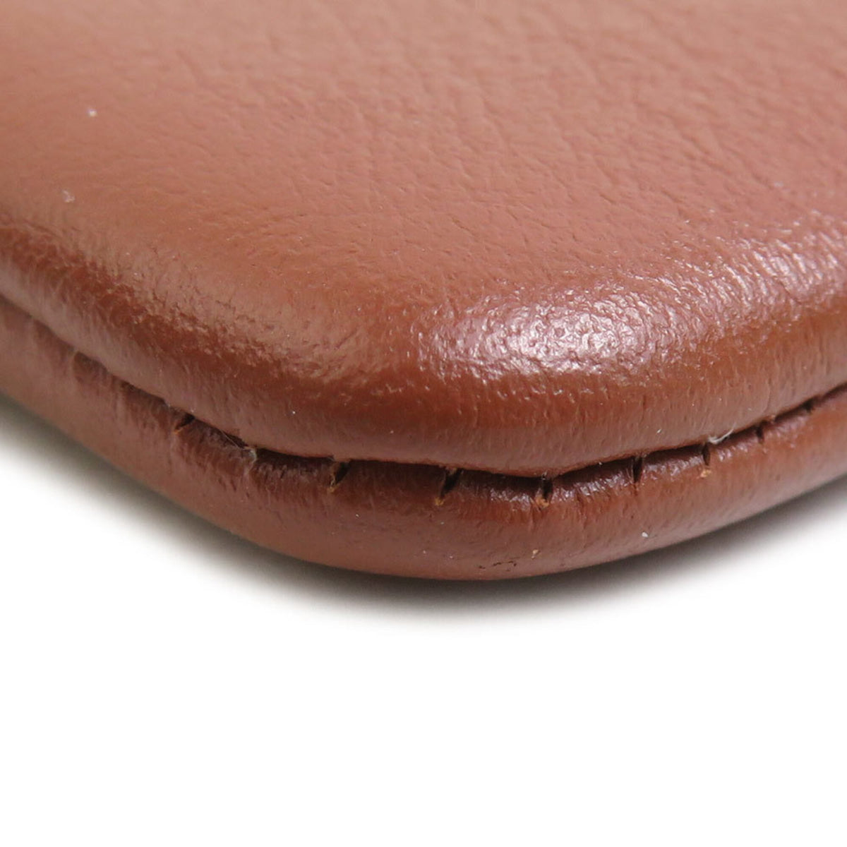 Celine Brown Leather Coin Purse/Coin Case (Pre-Owned)