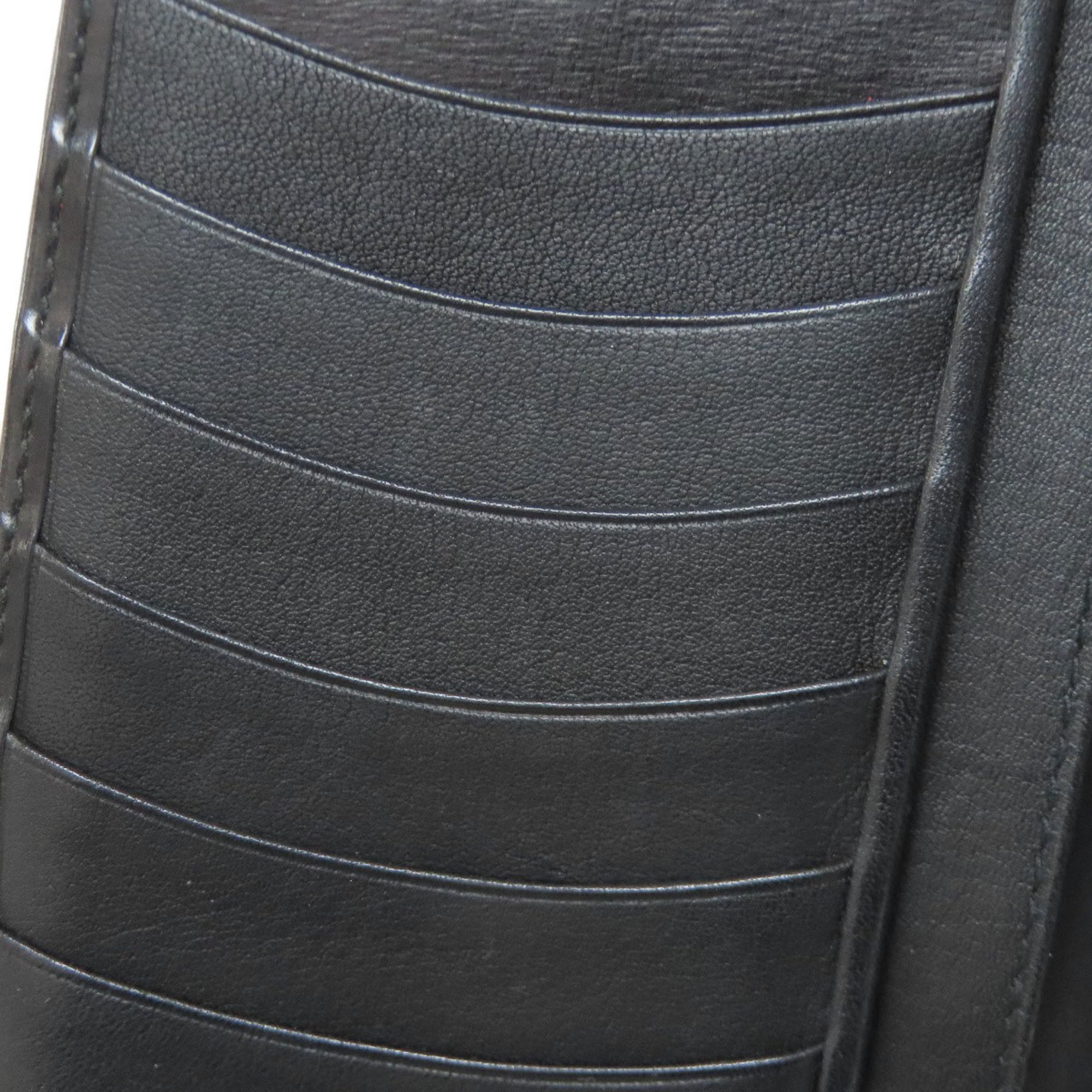 Loewe Black Leather Long Wallet (Bi-Fold) (Pre-Owned)