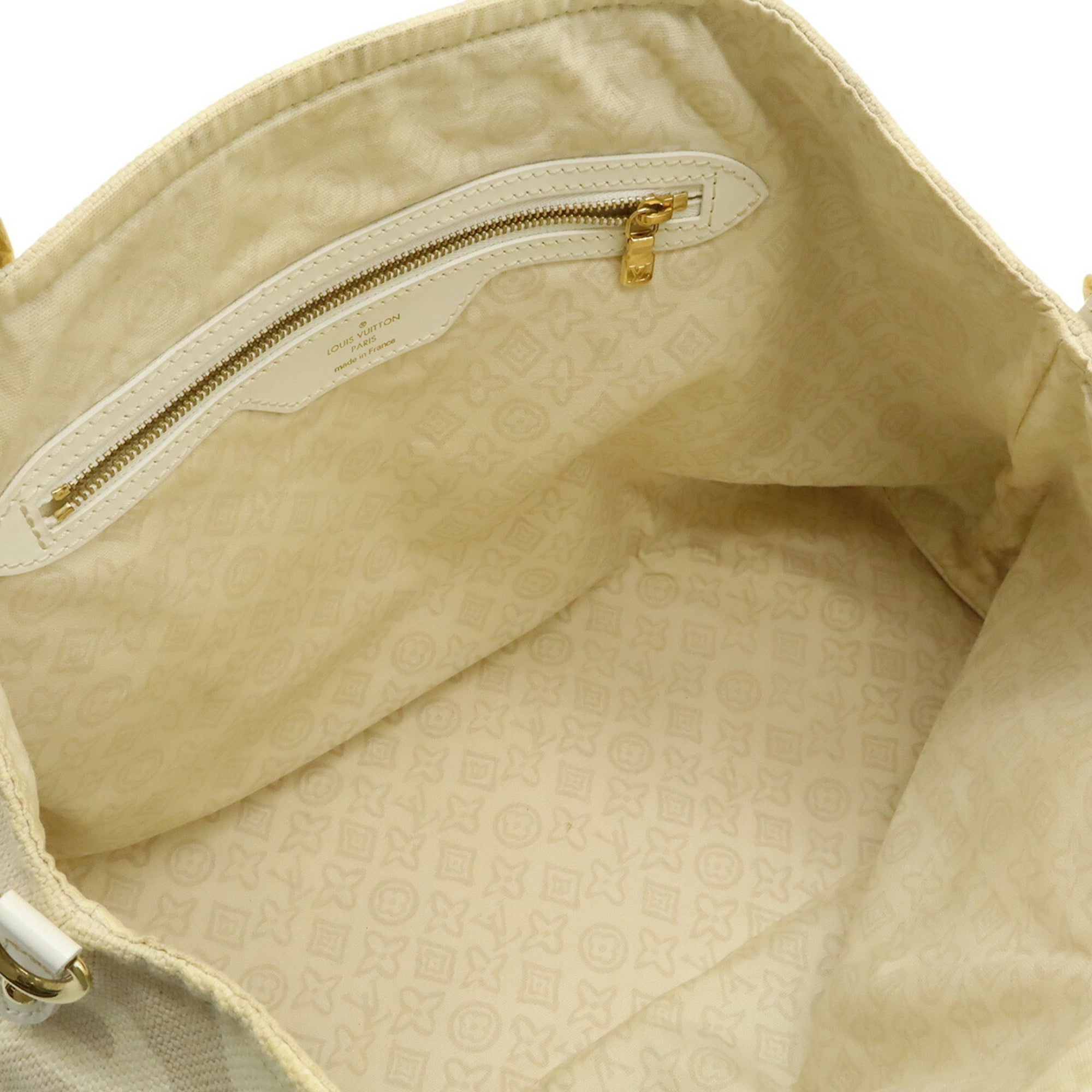 Louis Vuitton Sable Canvas Leather Shoulder Bag Tote Bag (Pre-Owned)