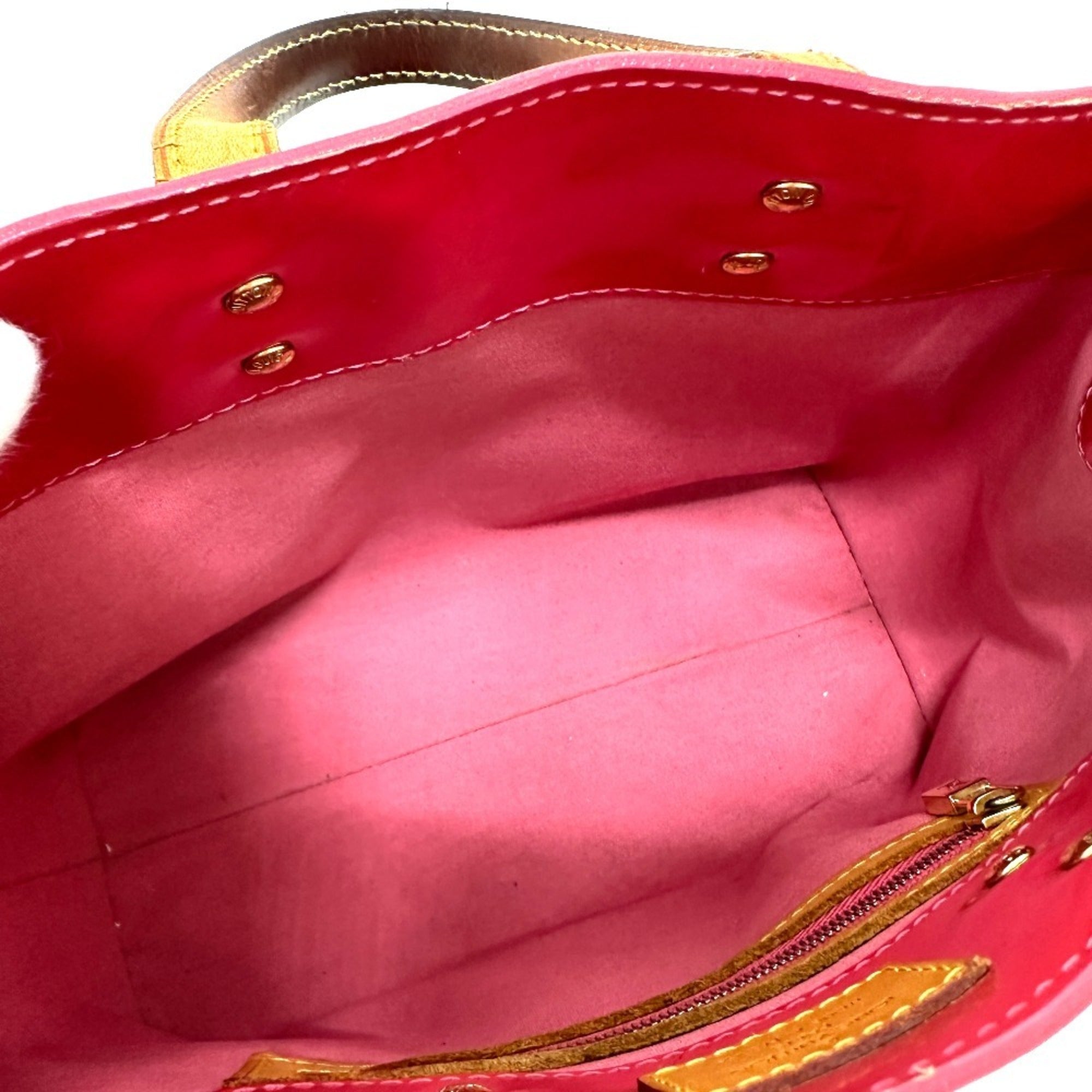 Louis Vuitton Framboise Galle Pink Monogram Vernis Handbag (Pre-Owned)