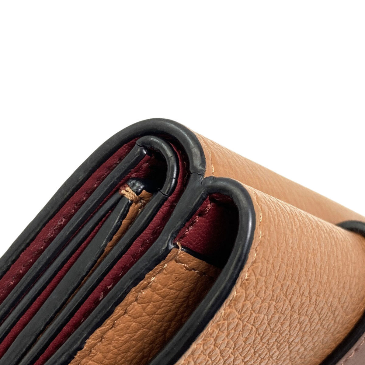 Loewe Brown Leather Wallet (Tri-Fold) (Pre-Owned)