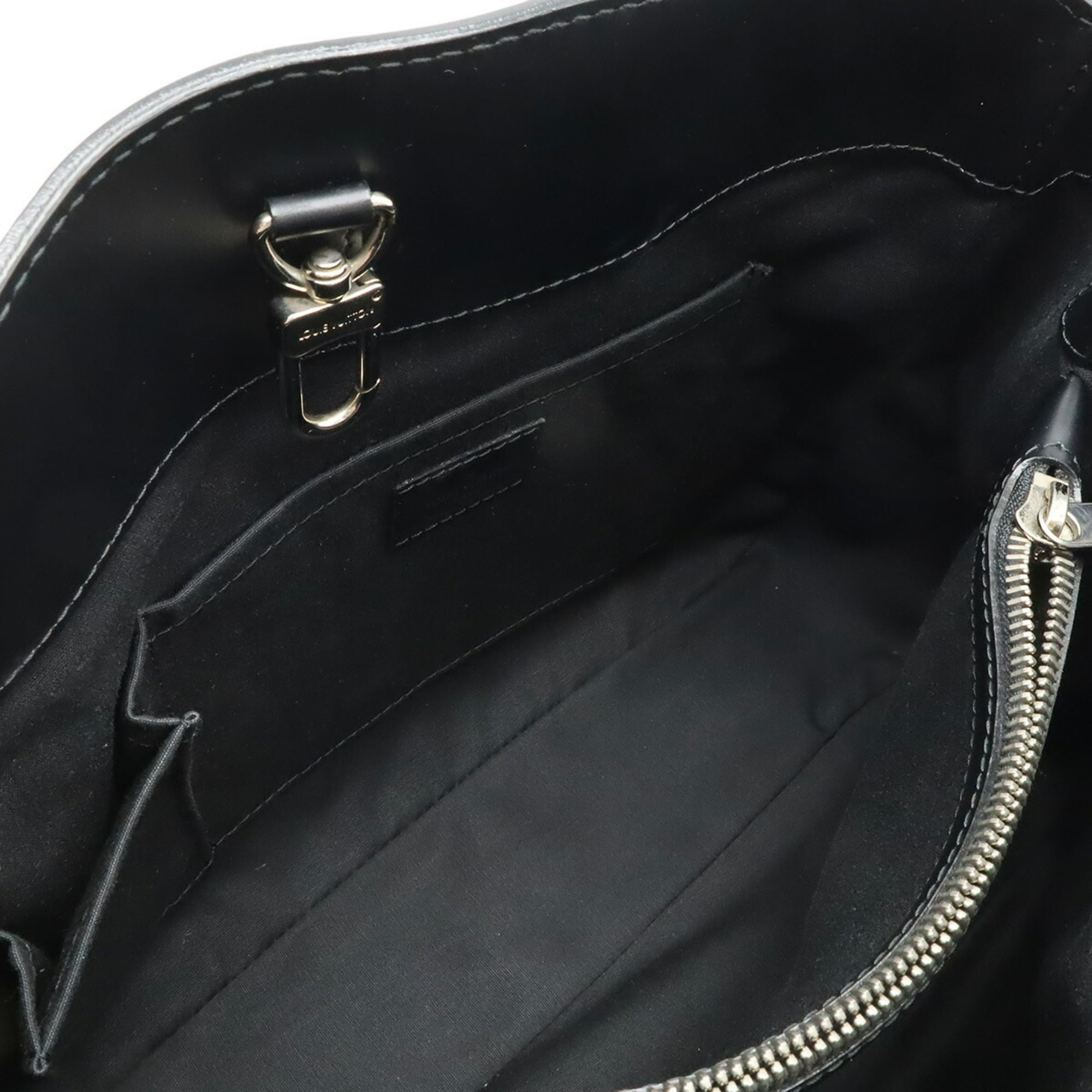 Louis Vuitton Black Noir Epi Leather Handbag Shoulder Bag Tote Bag (Pre-Owned)
