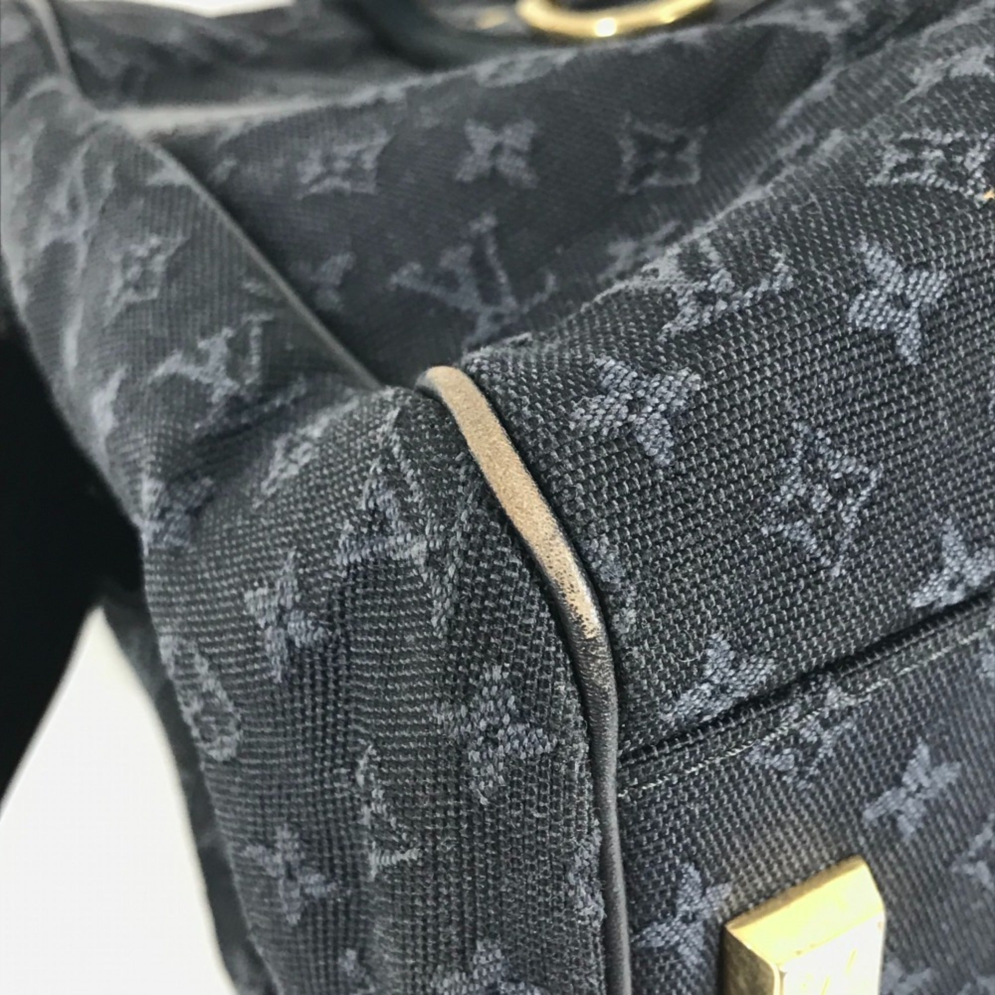 Louis Vuitton Tst Blue Monogram Mini Boston Bag Shoulder Bag (Pre-Owned)