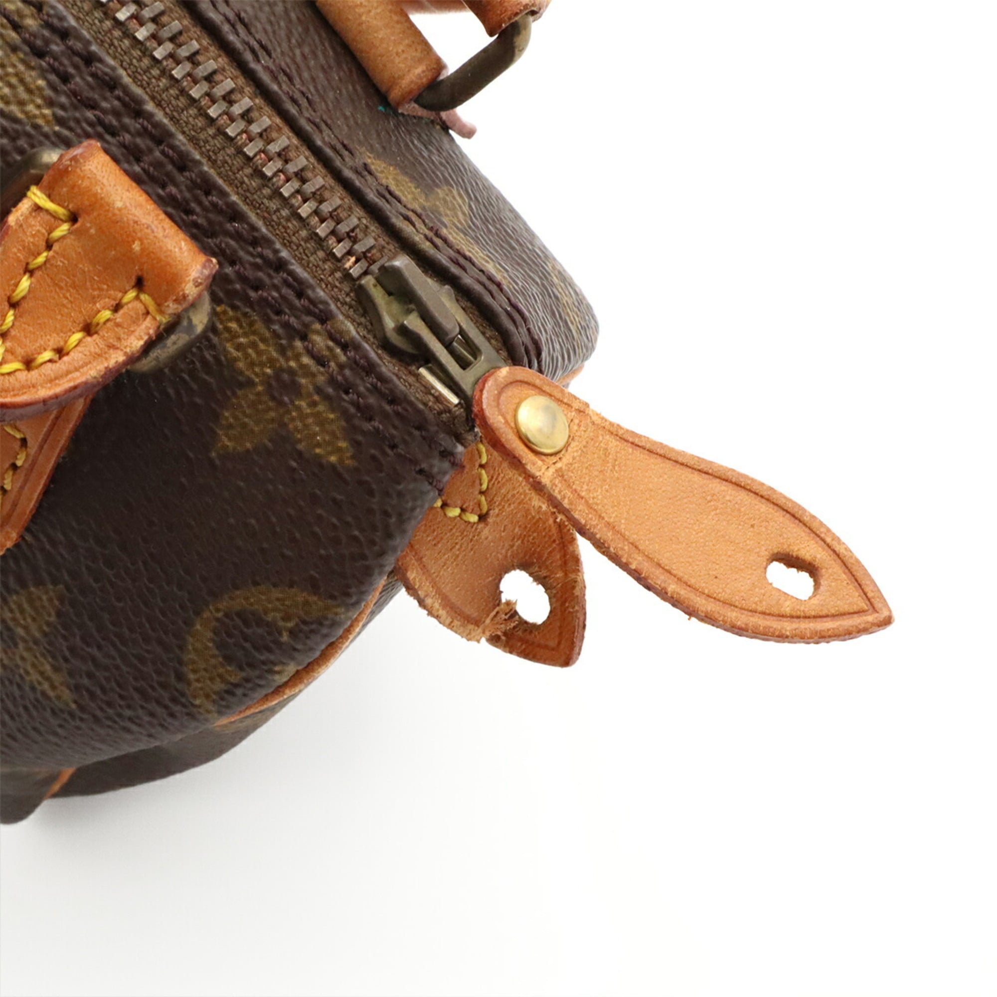 Louis Vuitton Brown Monogram Pvc Handbag Pouch (Pre-Owned)
