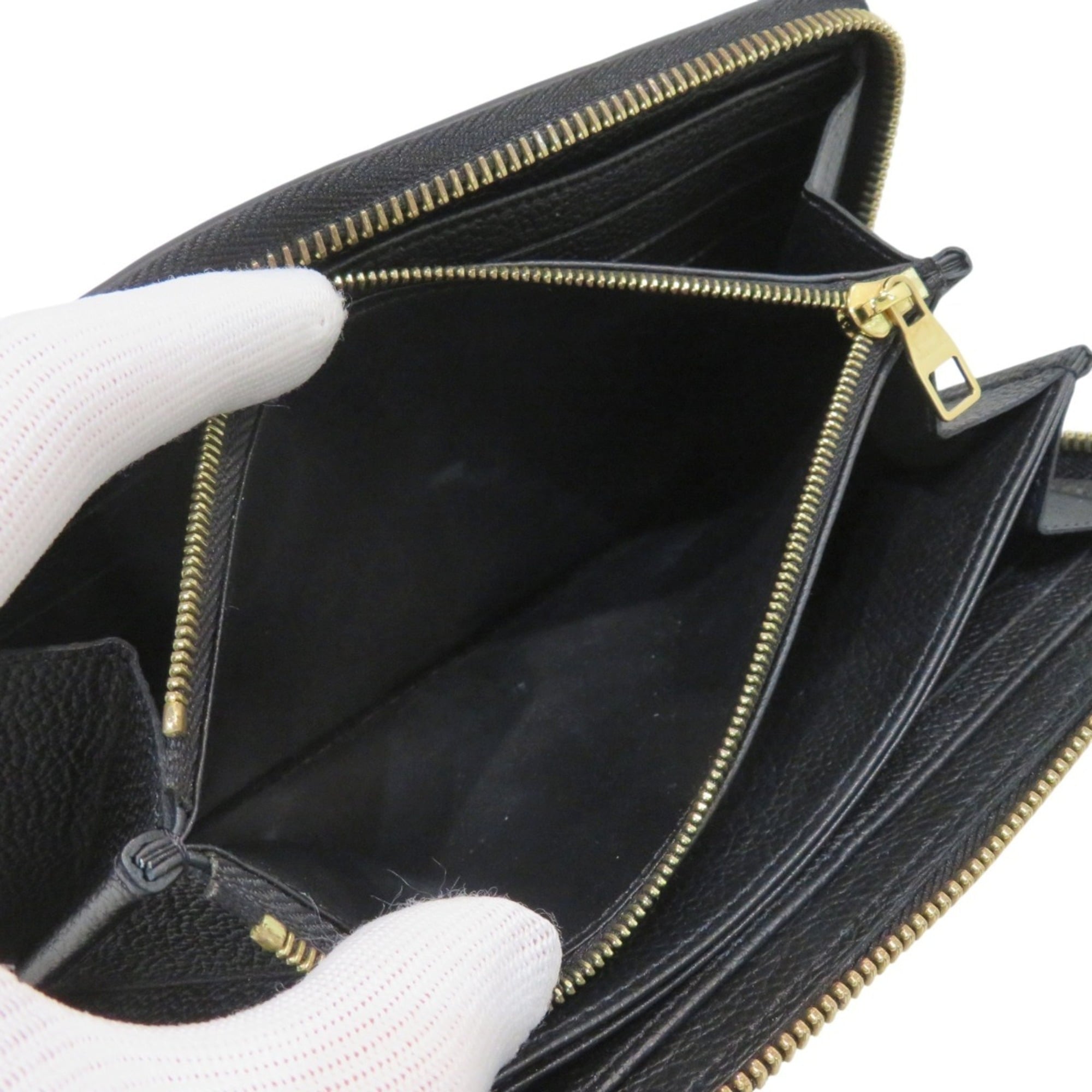 Louis Vuitton Black Monogram Coin Purse/Coin Case (Pre-Owned)