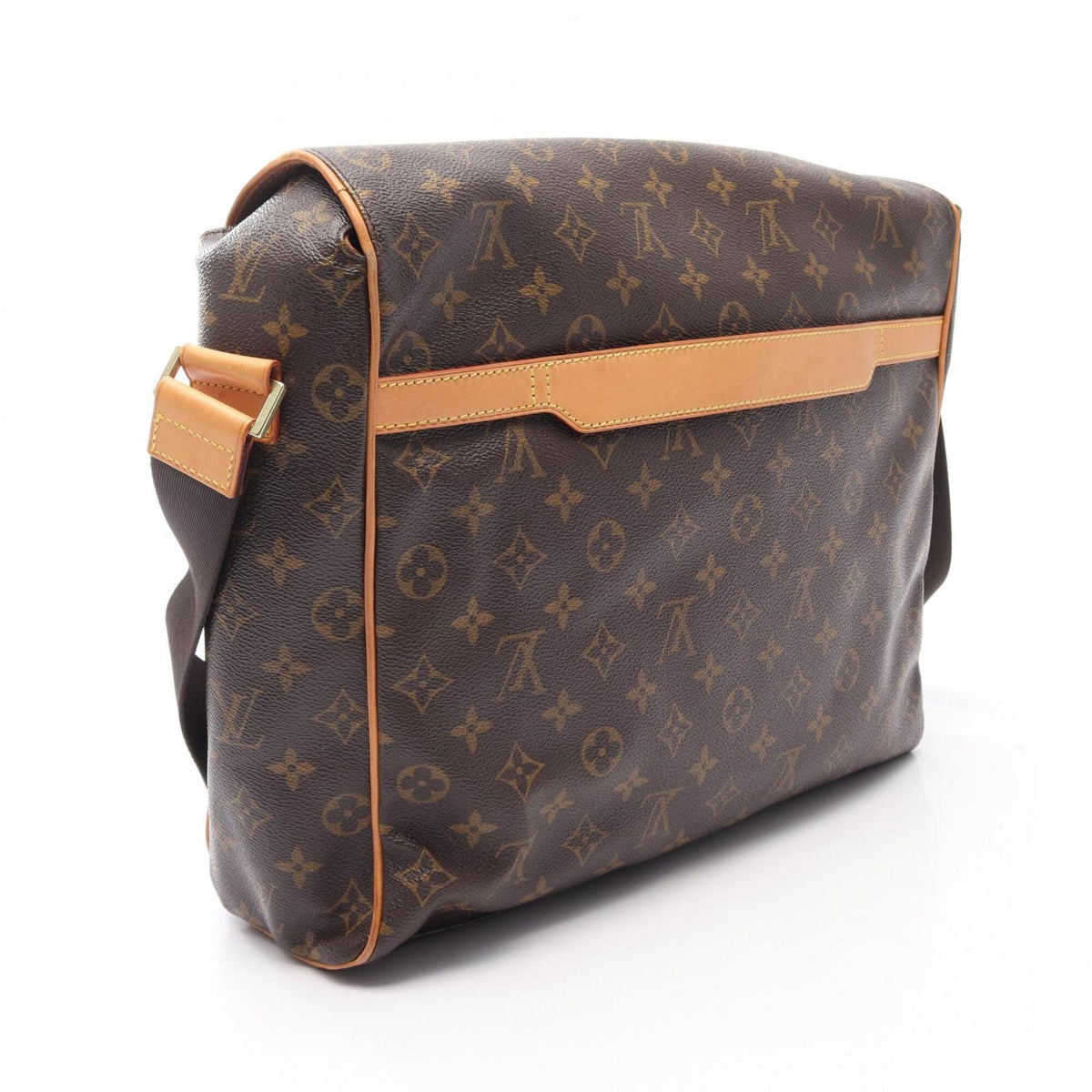 Louis Vuitton Brown Monogram Coated Canvas Handbag Shoulder Bag (Pre-Owned)