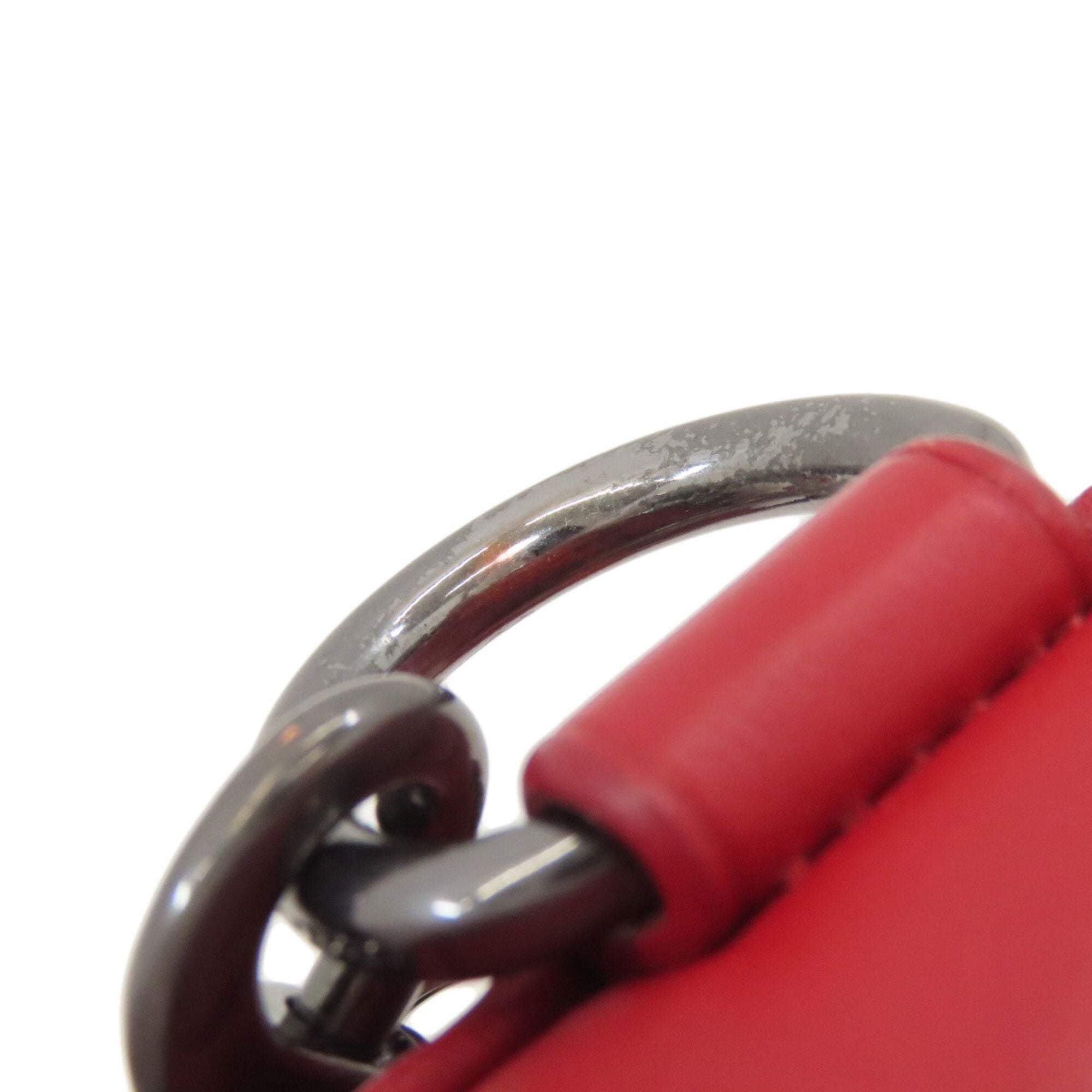 Coach Red Color Leather (Pre-Owned)