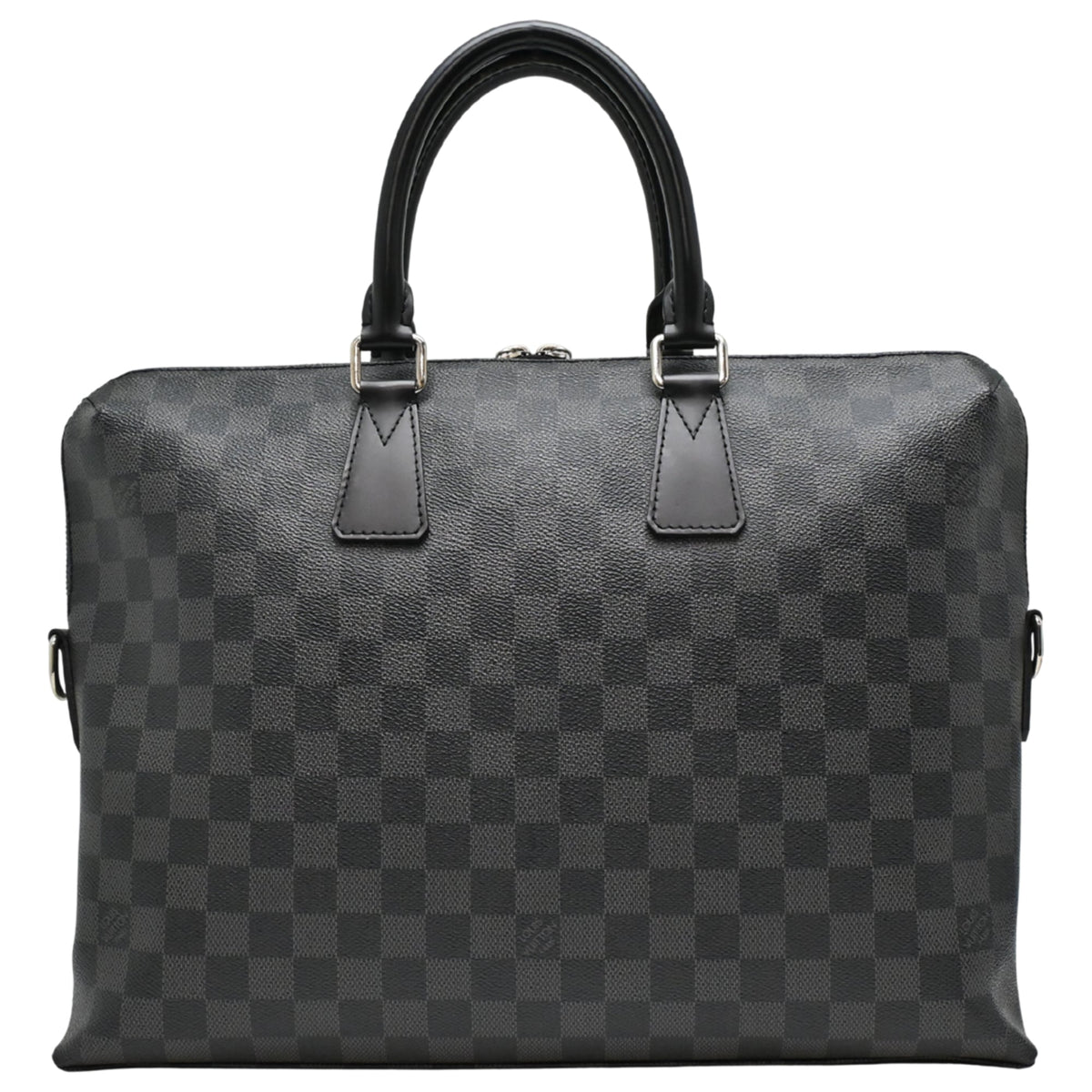 Louis Vuitton Black Damier Graphite Handbag (Pre-Owned)